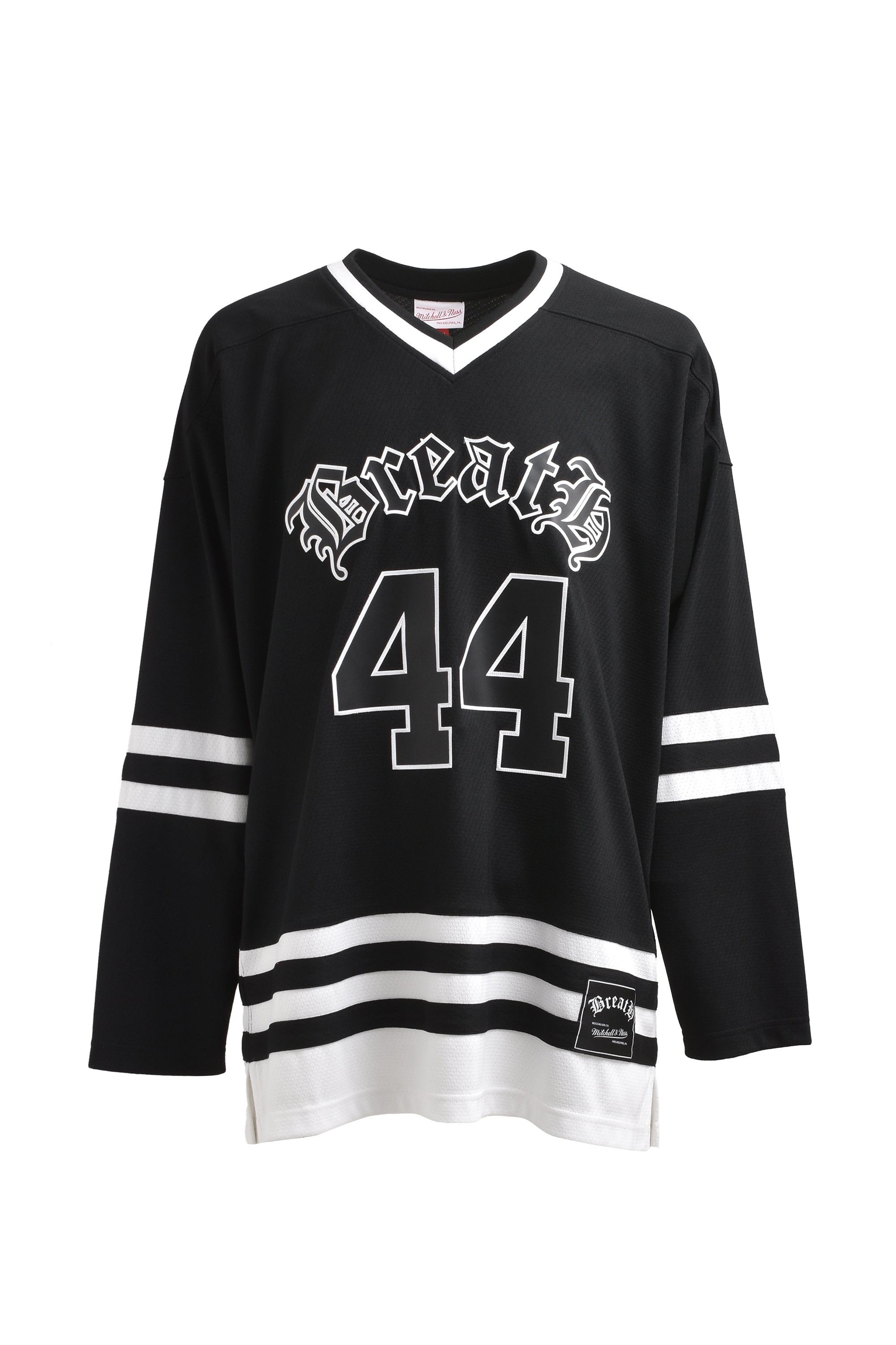 MITCHELL&NESS HOCKEY JERSEY / BLACK – BREATH - 【メンバー着用 