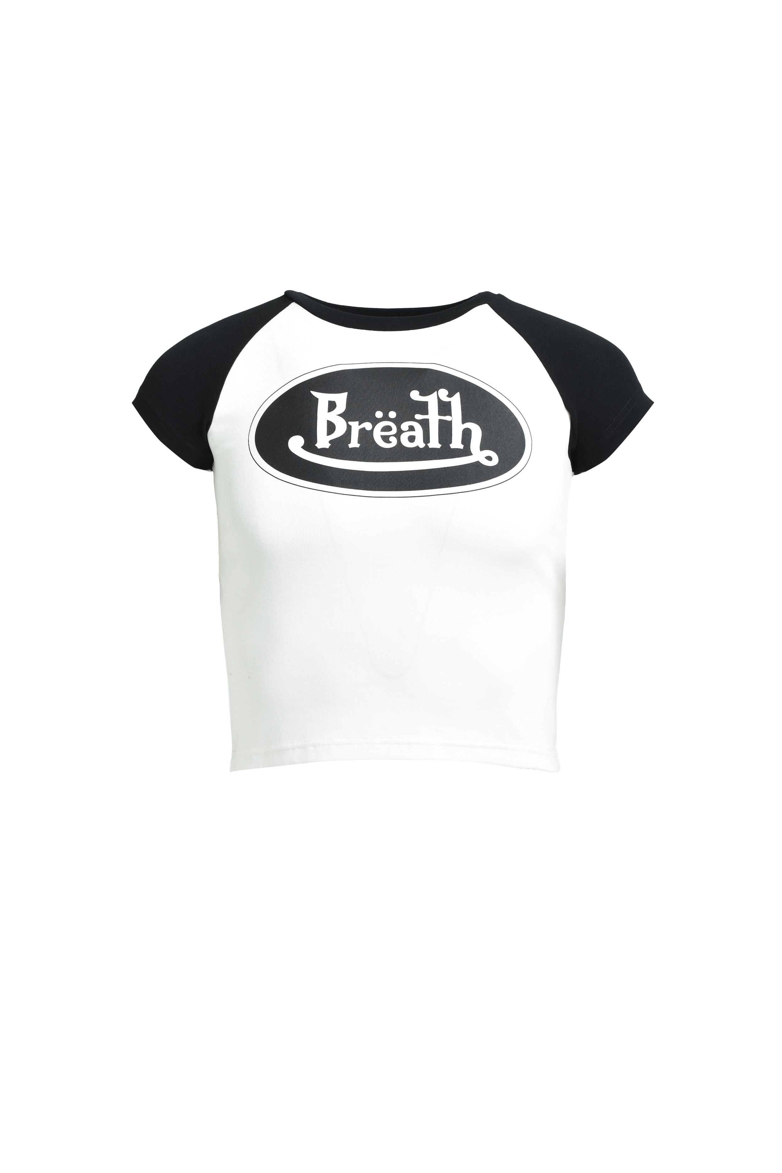 ONE LOGO W TEE / BLACK×WHITE – BREATH - サイズ 着丈 身幅 裄丈 S
