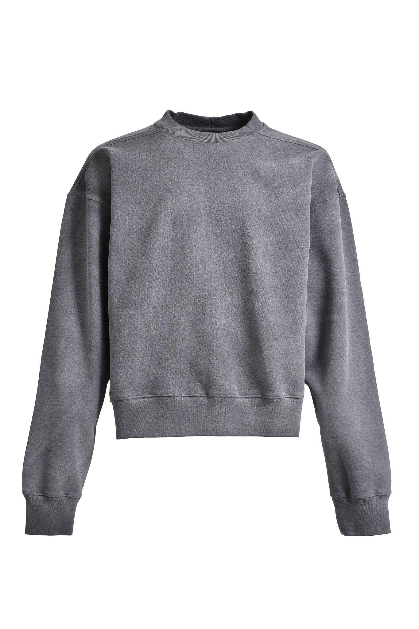【BREATH】 NEWRICH SHORT SWEAT NEWRICH SHORT SWEAT / BLACK – BREATH - サイズ 着丈 身幅 肩幅