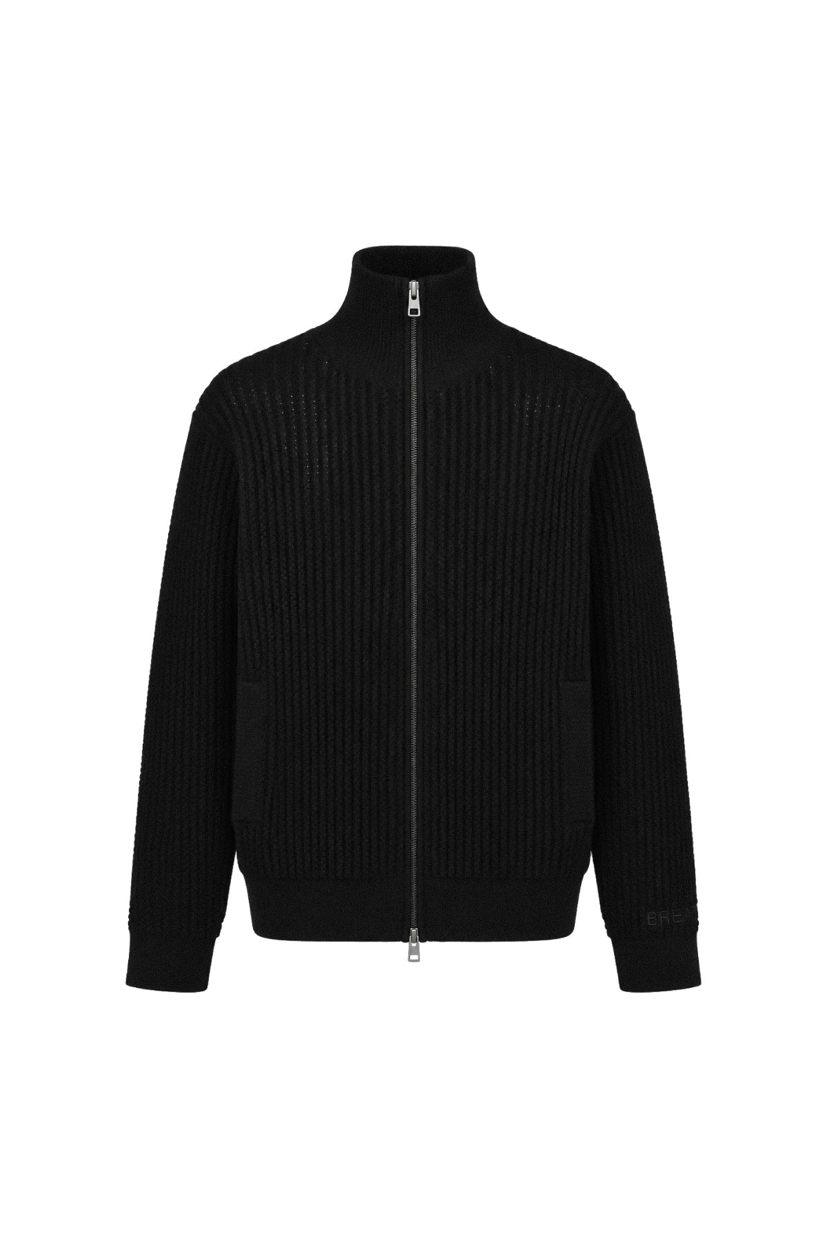 breath badhop ドライバーズニット DRIVERS KNIT ZIP JACKET / BLACK ｜BREATH ブレス - BAD HOP