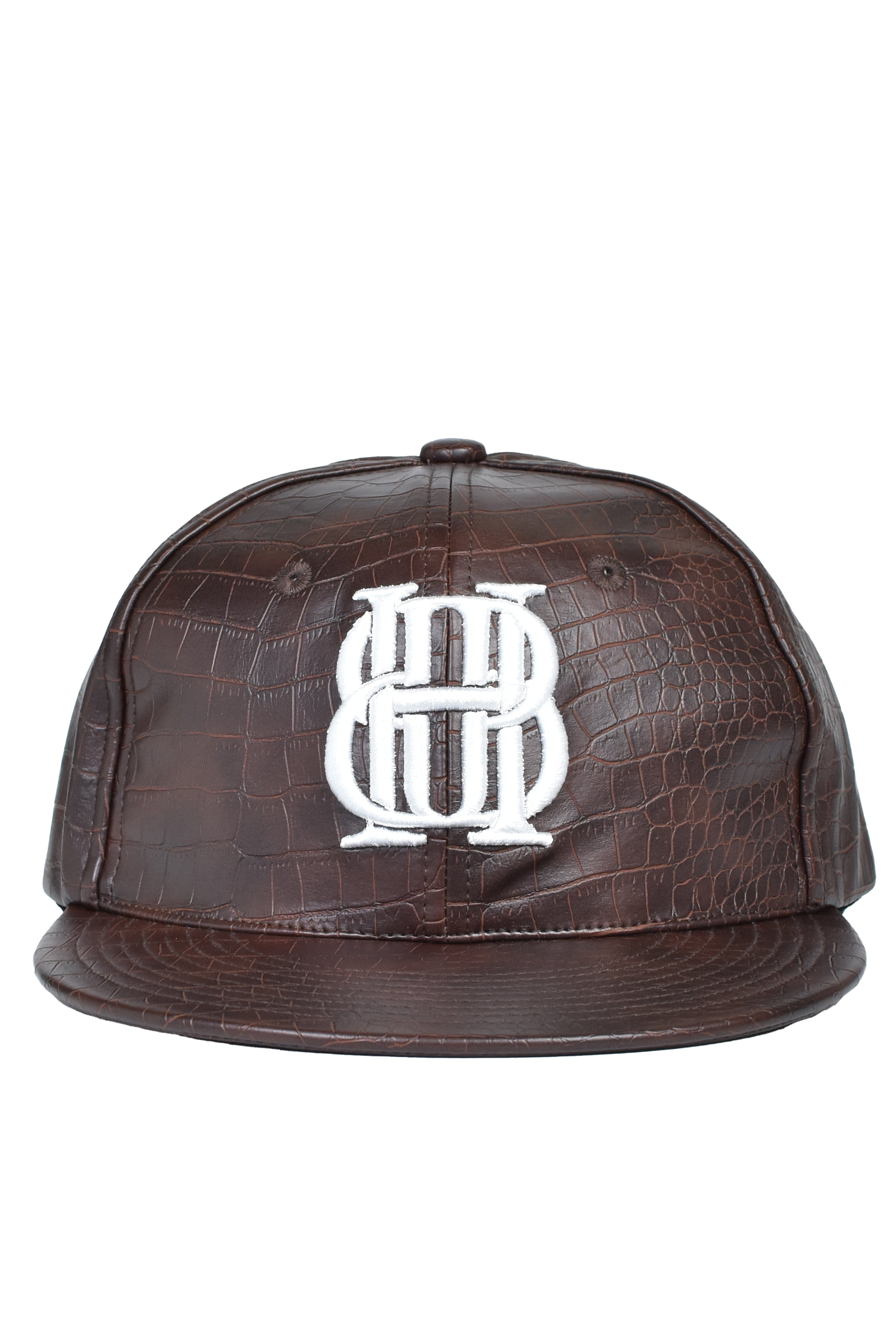 FAUX CROCODILE CAP / BROWN ｜BREATH ブレス - BAD HOPプロデュースの