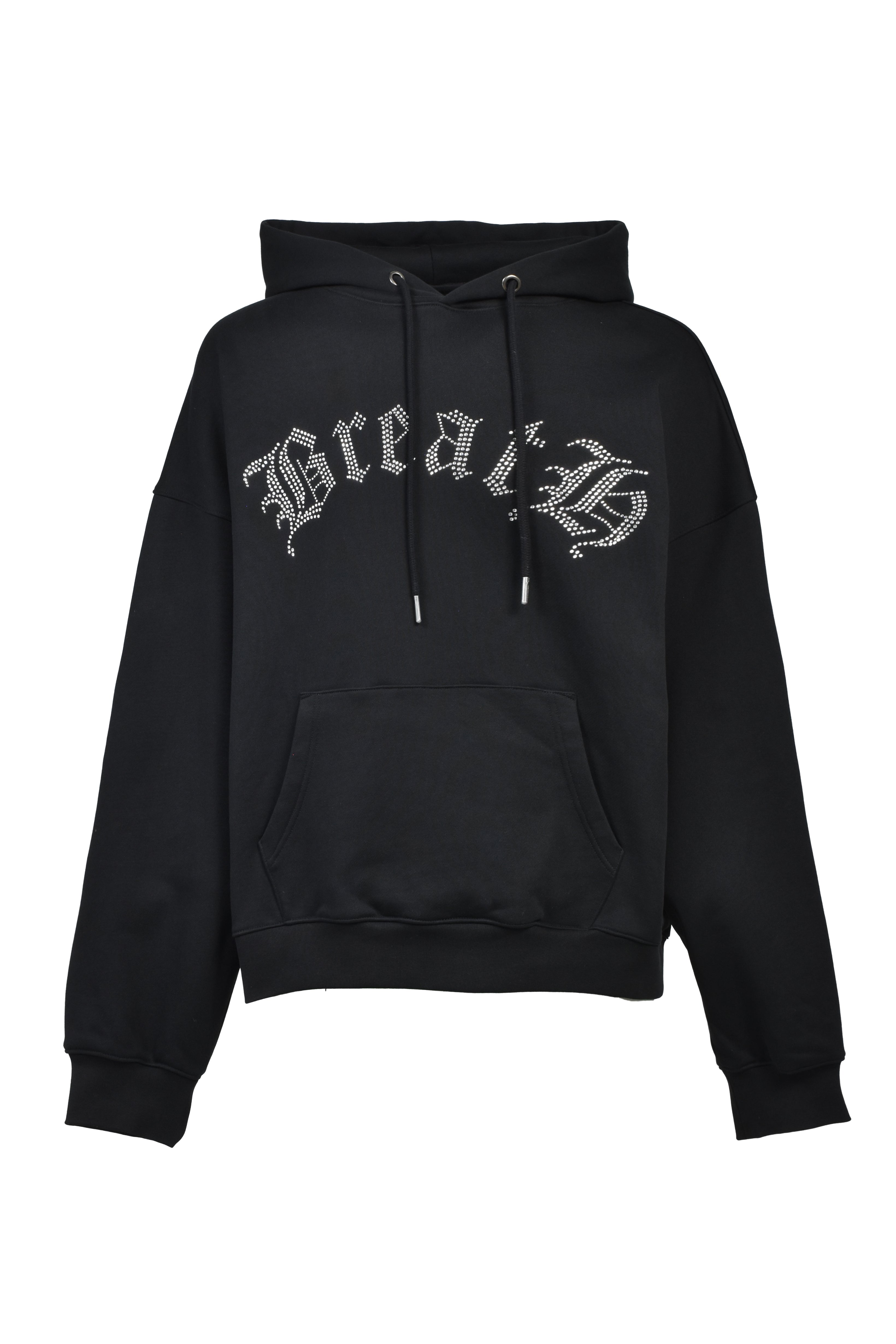トップス BREATH ENGLISH LOGO RHINESTONE HOODIE OLD ENGLISH LOGO RHINESTONE HOODIE / BLACK ｜BREATH ブレス - BAD