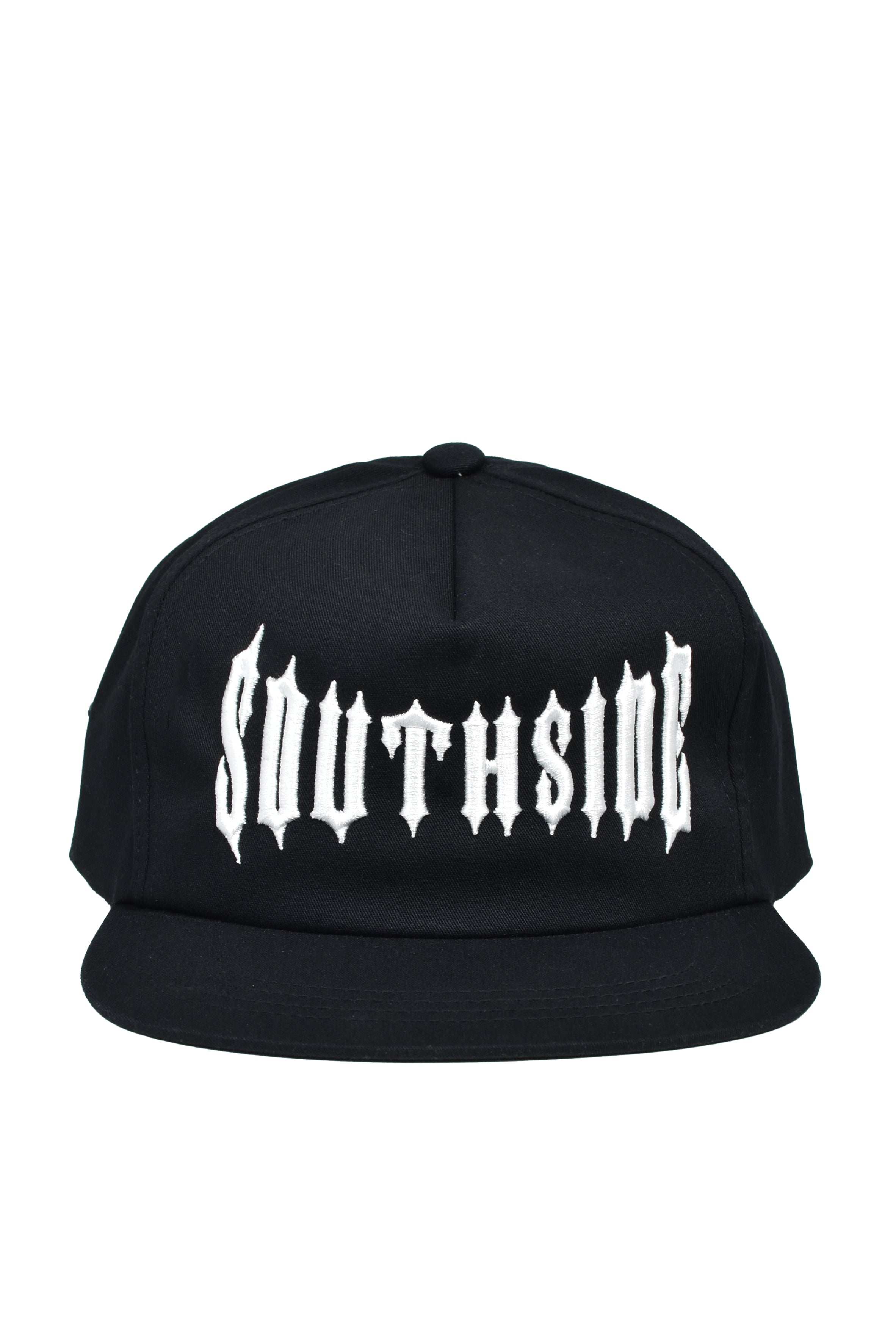 SOUTHSIDE CROSS 5 PANEL CAP / BLACK ｜BREATH ブレス - BAD HOP