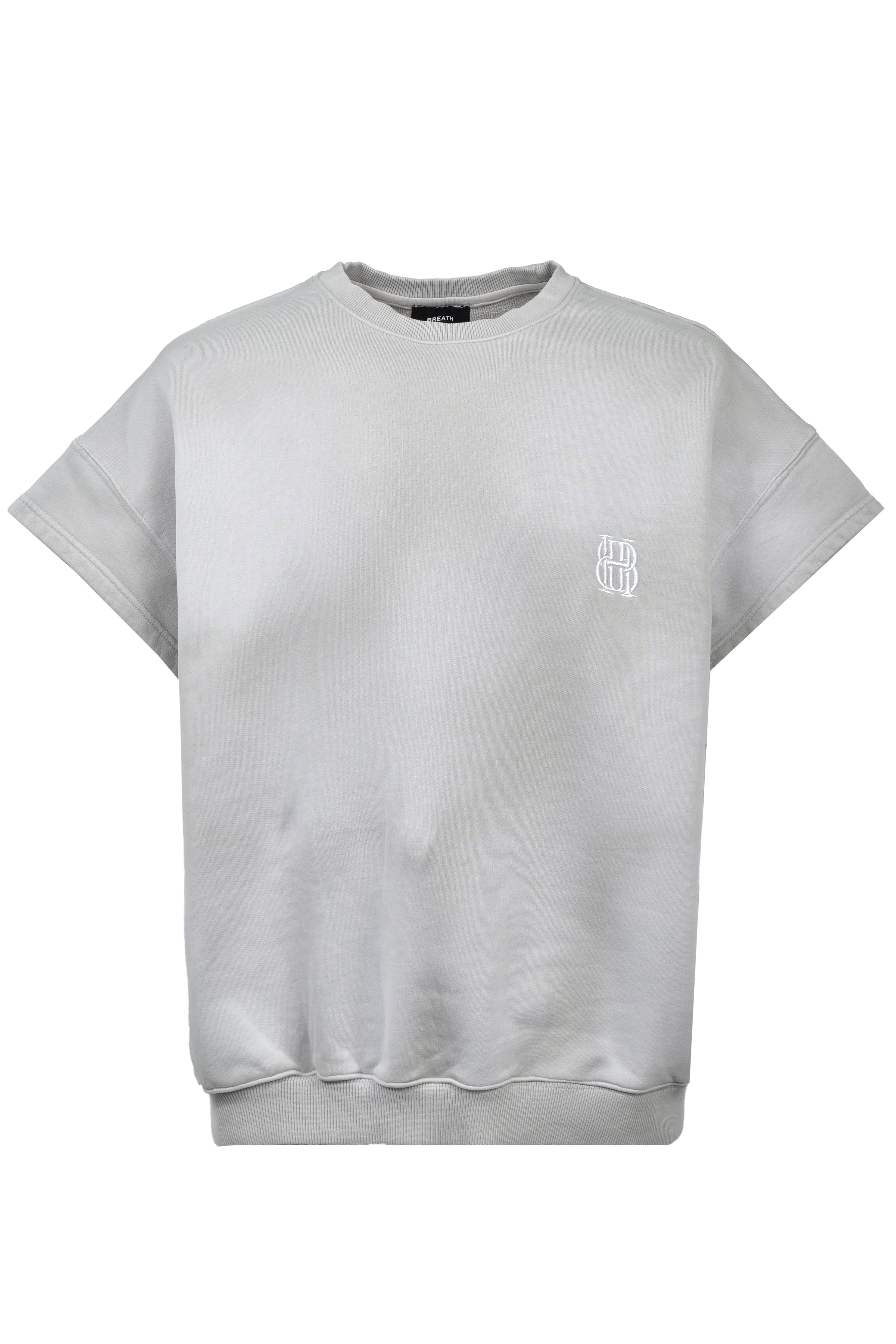 BH LOGO NO SLEEVE SS SWEAT / GREY ｜BREATH ブレス - BAD HOP