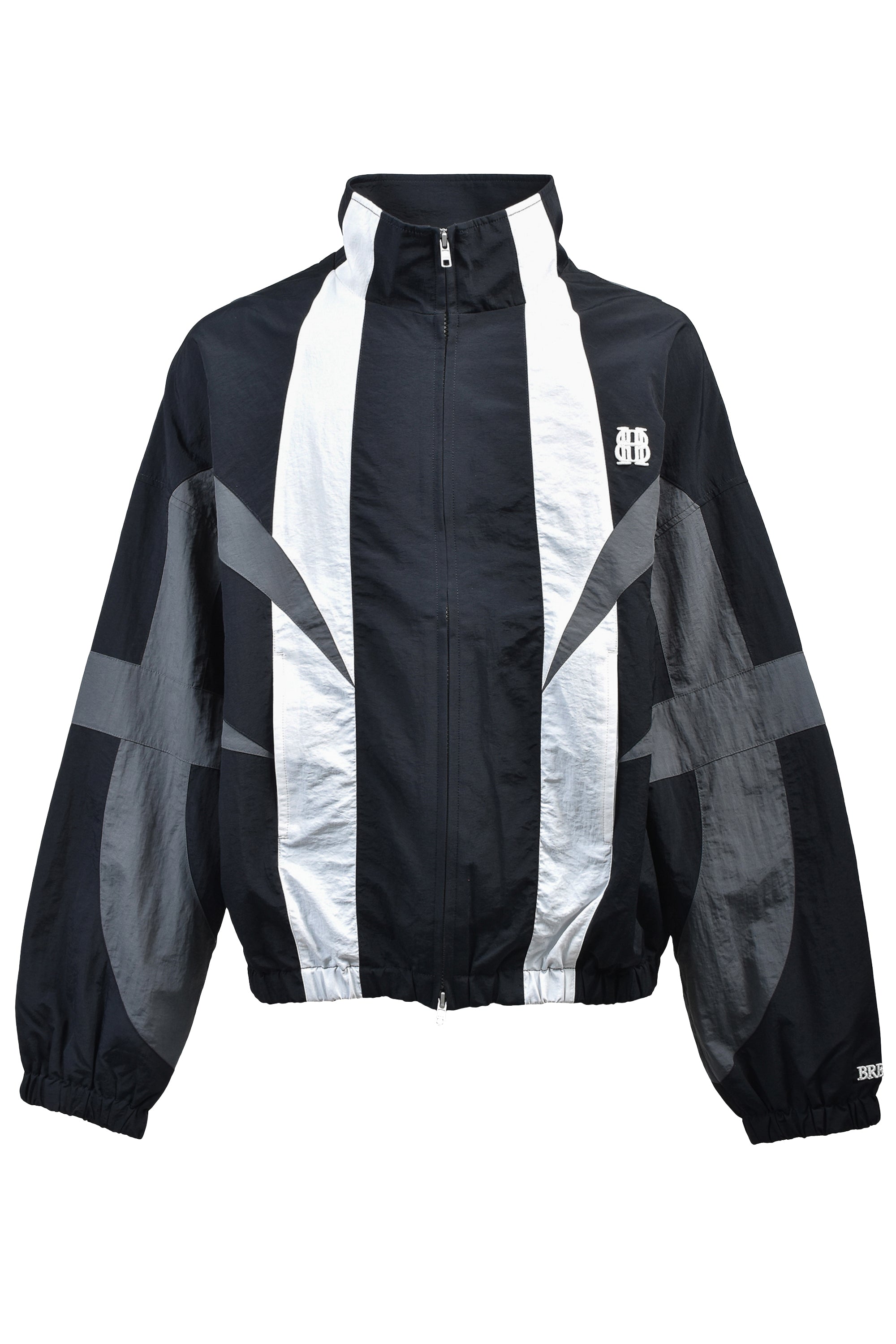 BH LOGO WARM UP JACKET / BLACK ｜BREATH ブレス - BAD HOP
