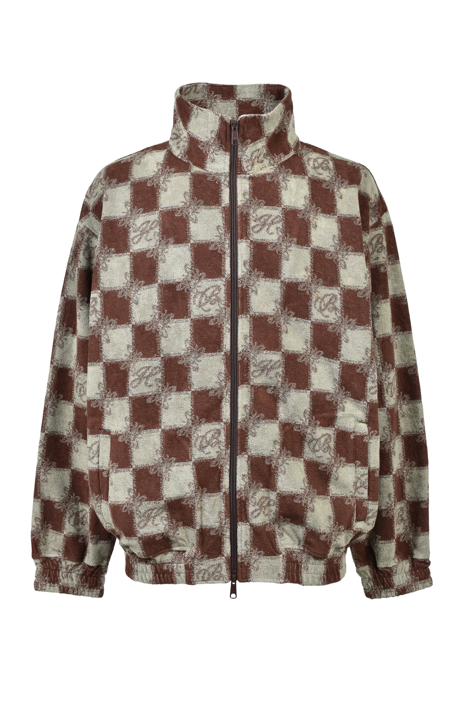 BLOCK CHECK PILE JACKET ｜BREATH ブレス - BAD HOPプロデュースの