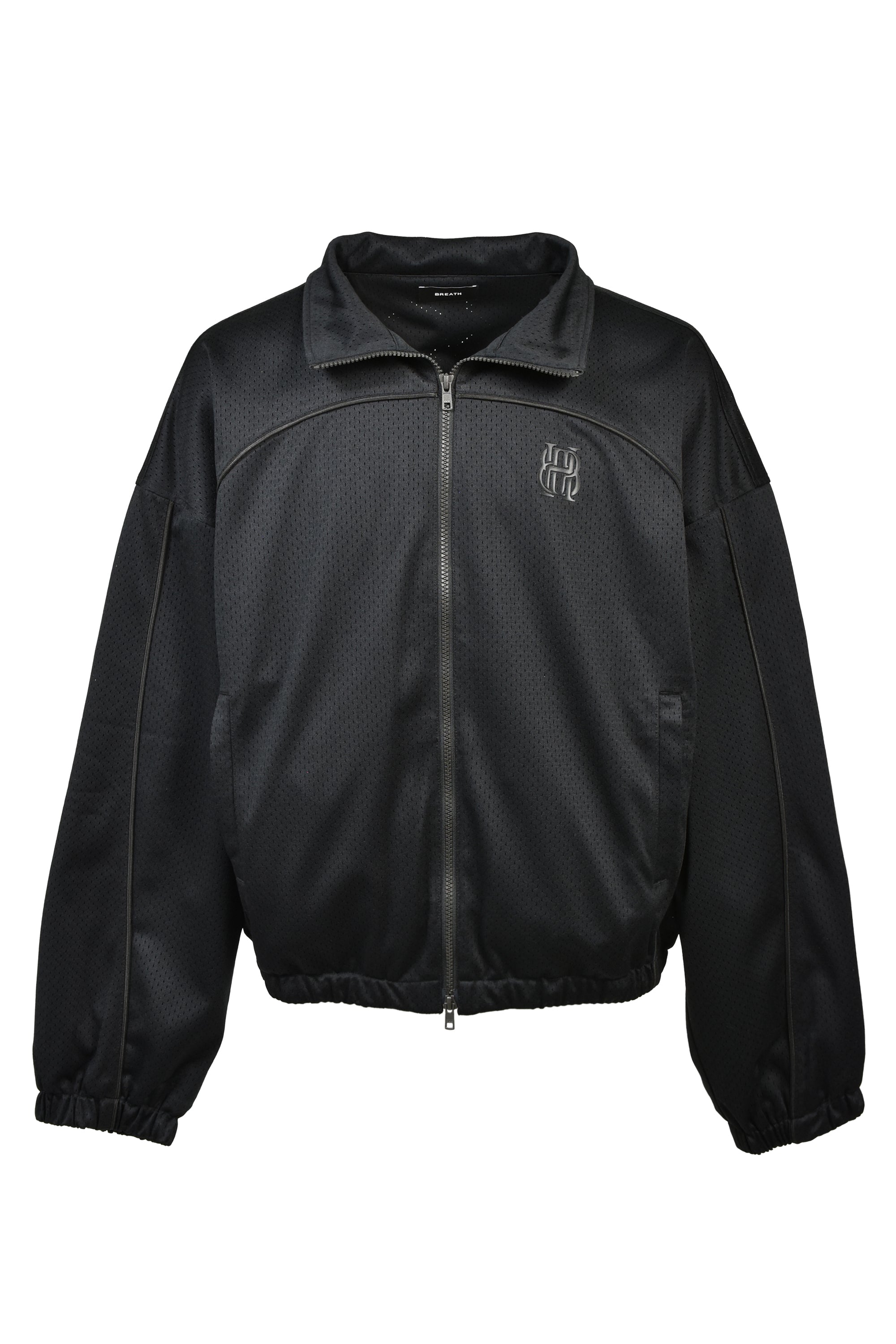 BH LOGO MESH TRACK JACKET / BLACK ｜BREATH ブレス - BAD HOP