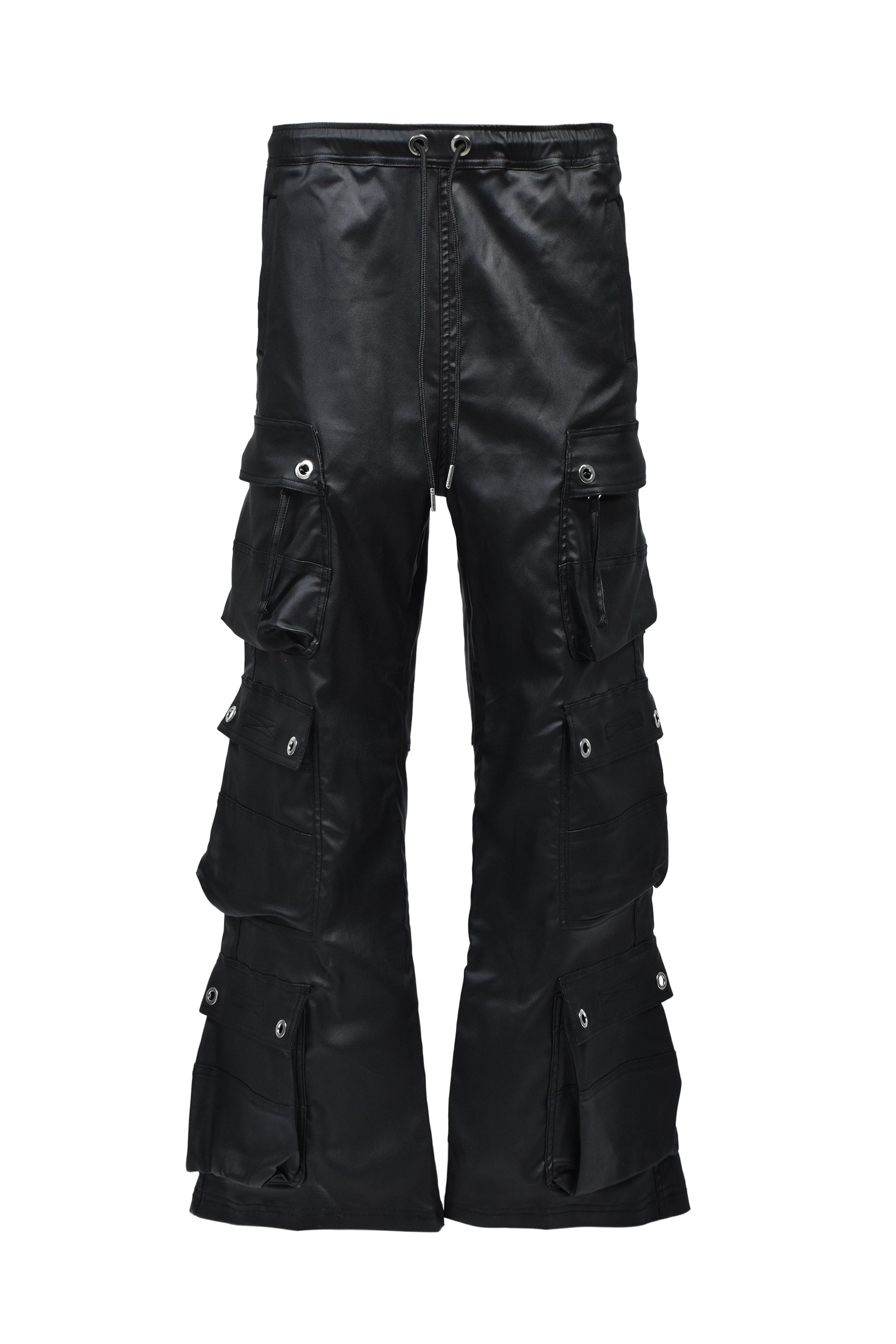 COATING TRIPLE CARGO PANTS TYPE-2 / BLACK ｜BREATH ブレス - BAD