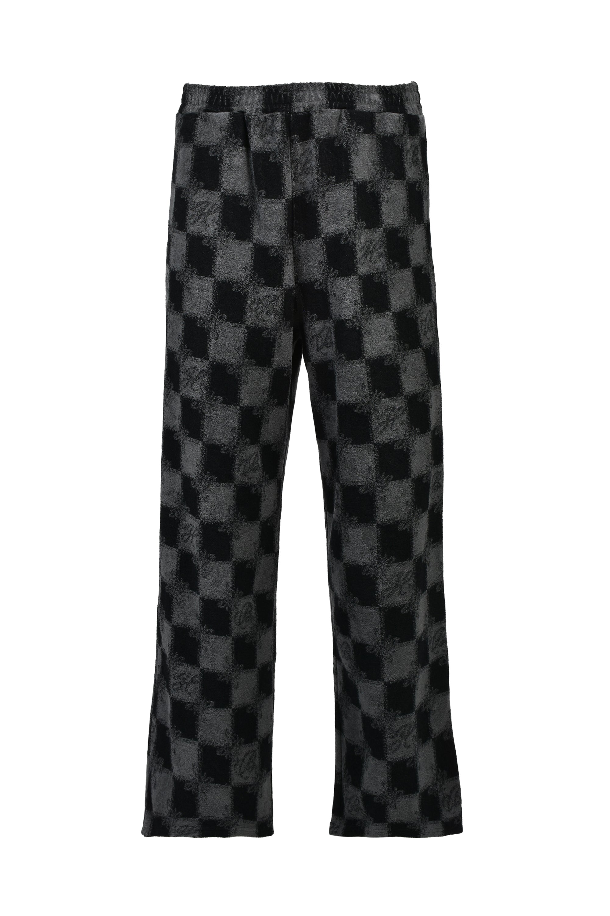 BLOCK CHECK PILE PANTS ｜BREATH ブレス - BAD HOPプロデュースの