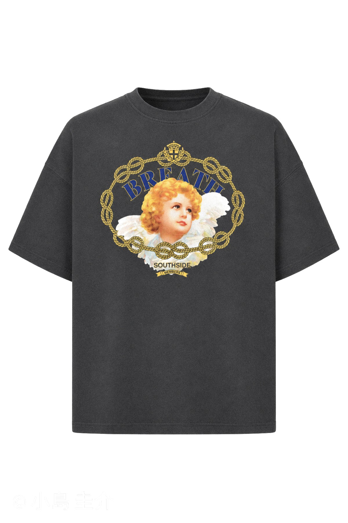 ANGEL EMBLEM TEE / BLACK – BREATH - BAD HOPプロデュースのアパレル