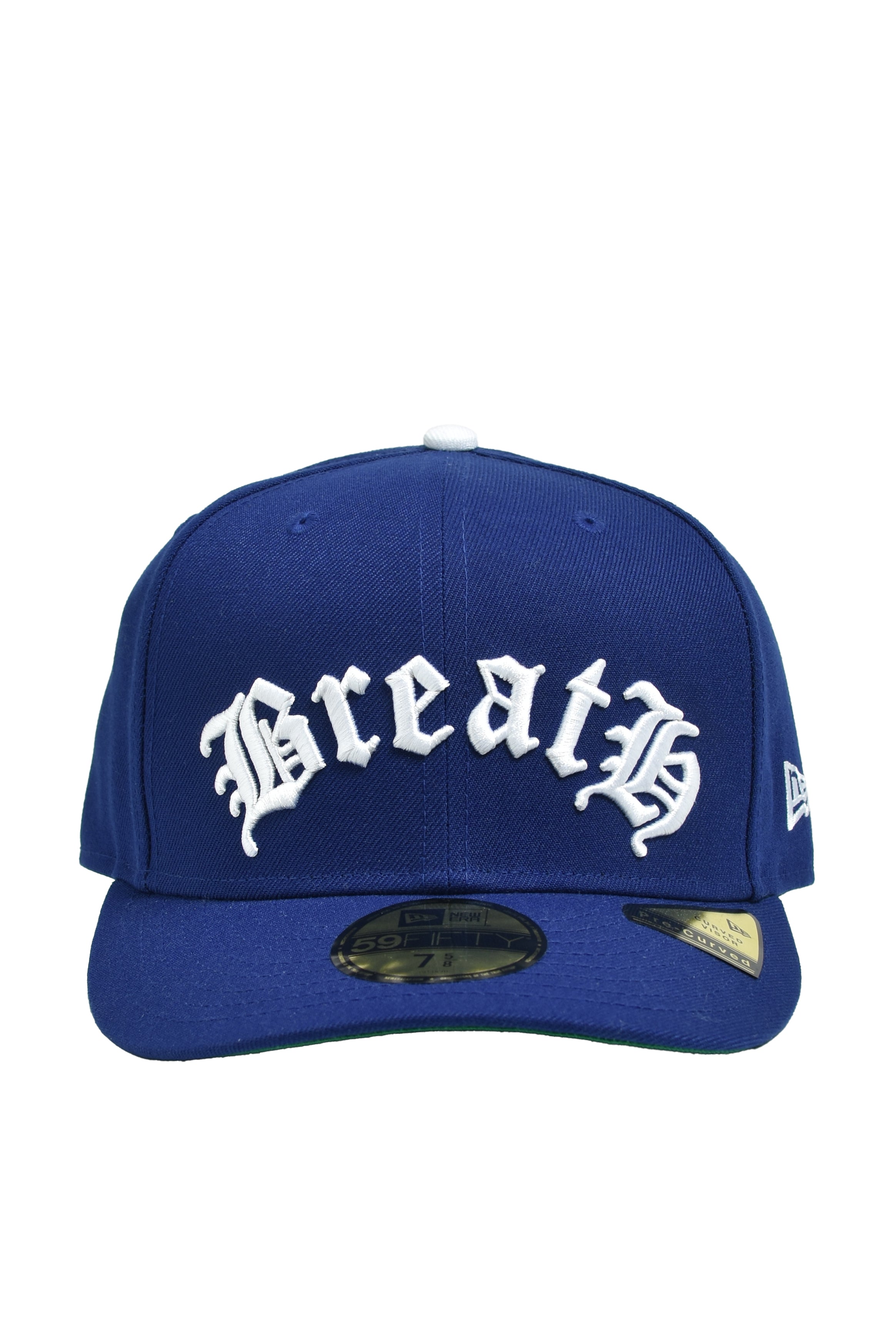 NEW ERA OLD ENGLISH LOGO PC 59FIFTY / ROYAL – BREATH - 7 1/4(57.7