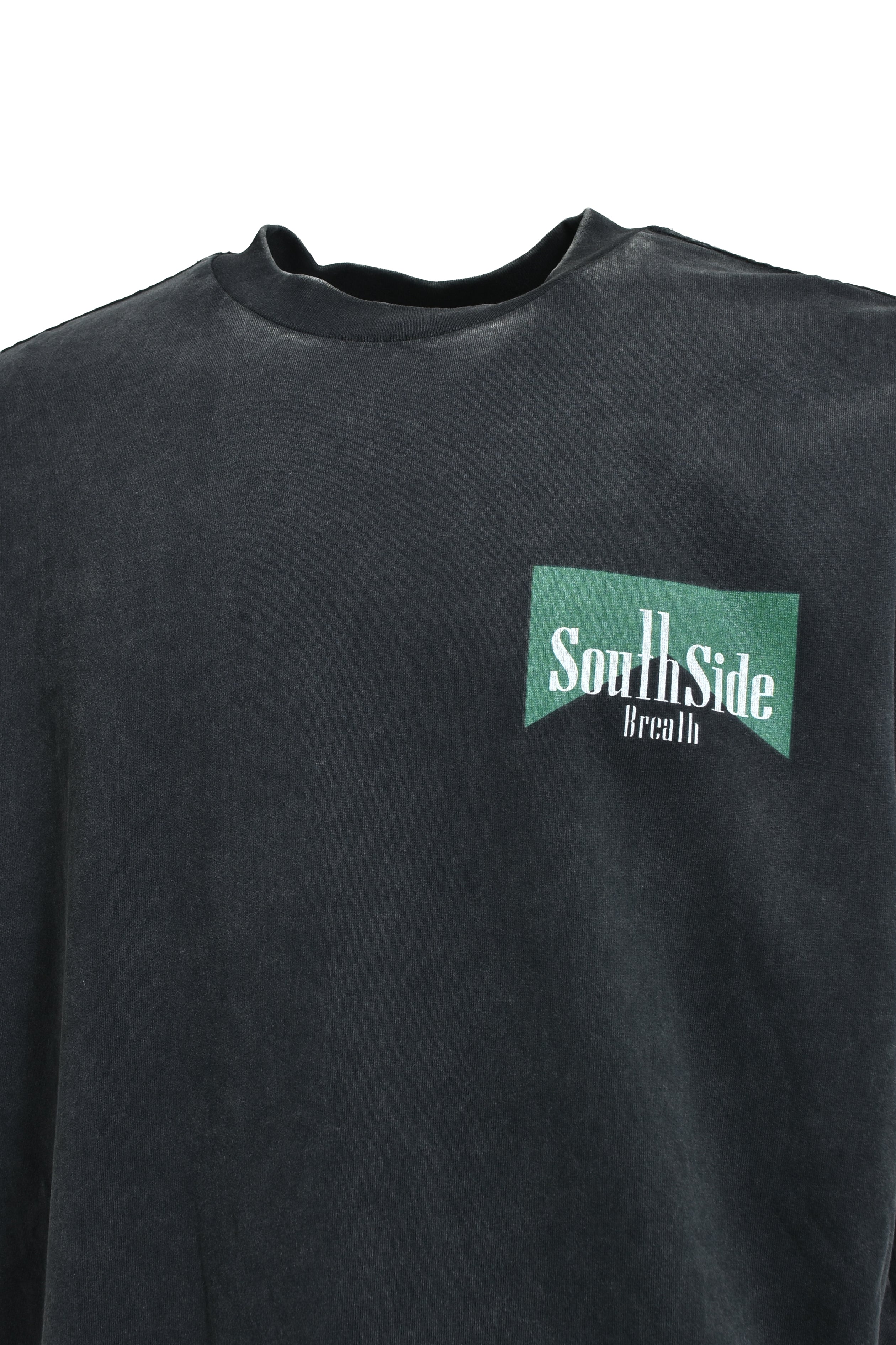 トップス 25SS BREATH SOUTH SIDE CIGAR TEE / BLK SOUTH SIDE CIGAR TEE / BLACK – BREATH - Size Length Pit of Pit
