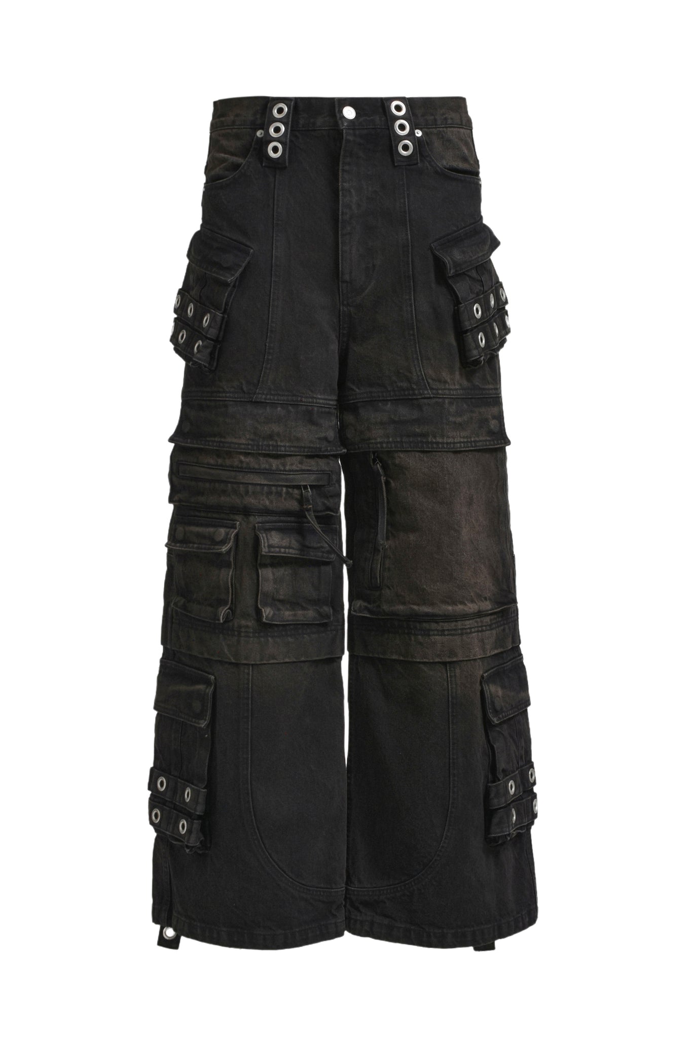 SUICIDE DENIM PANTS / BLACK