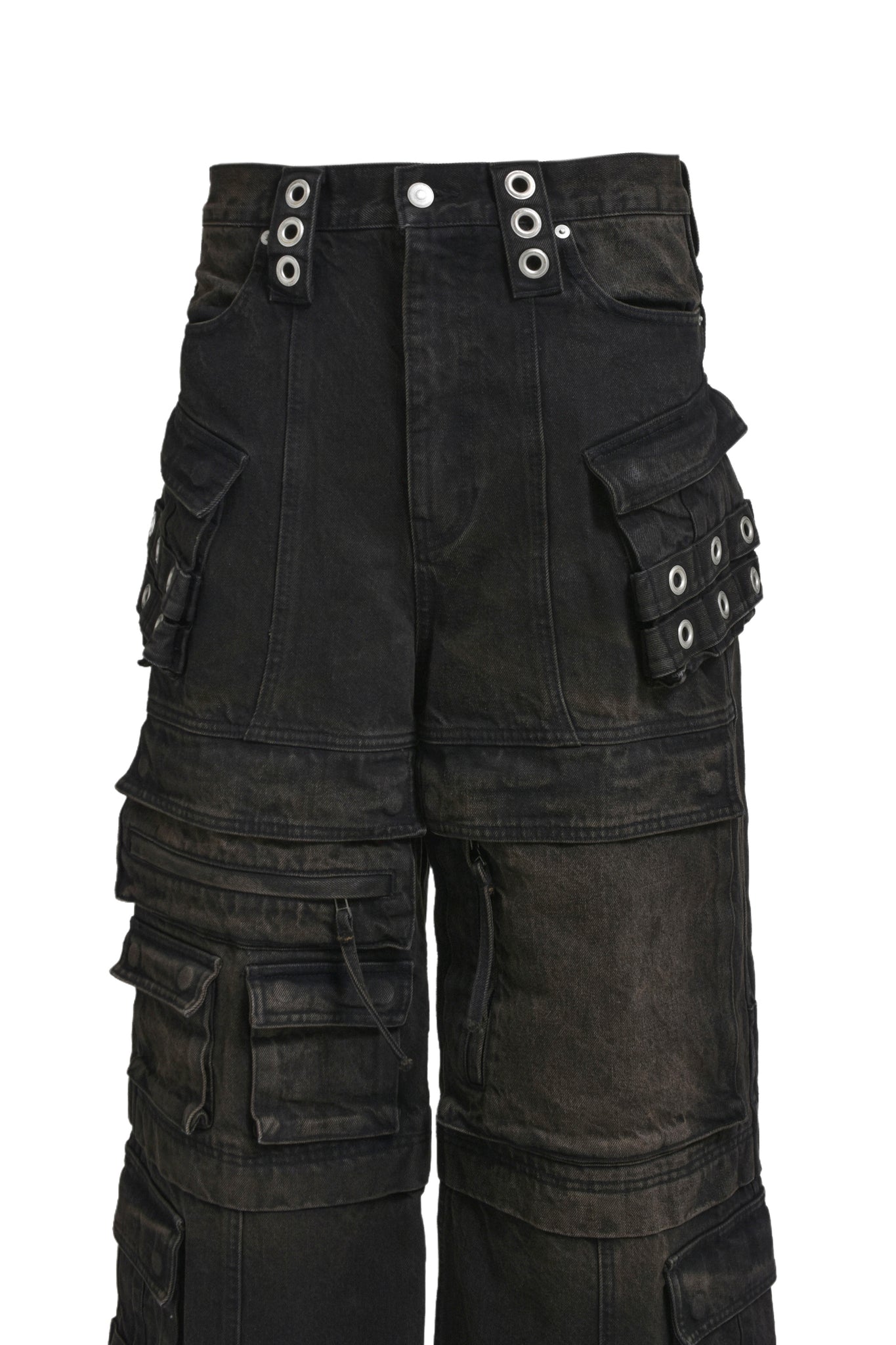 SUICIDE DENIM PANTS / BLACK