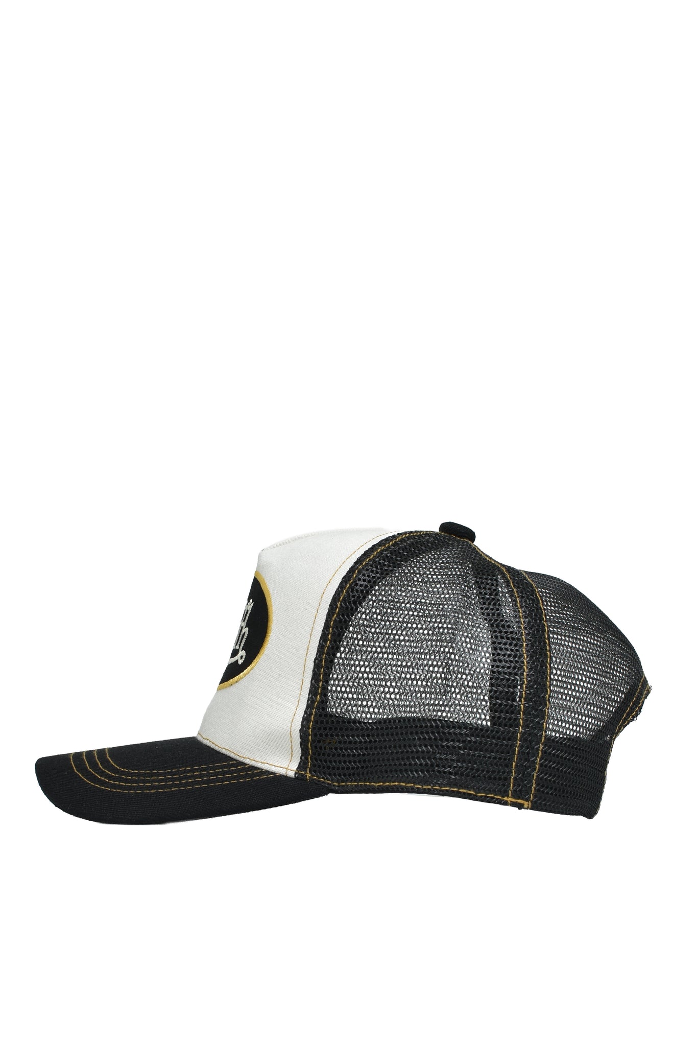 ONE LOGO CAP  / BLACK × WHITE