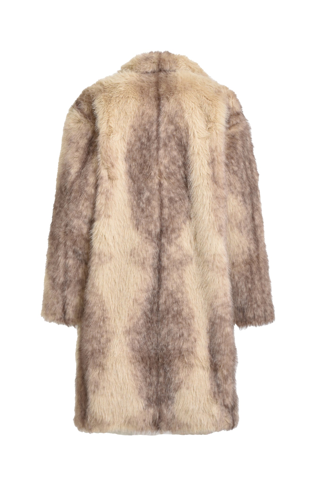 FAUX FUR COAT / BEIGE