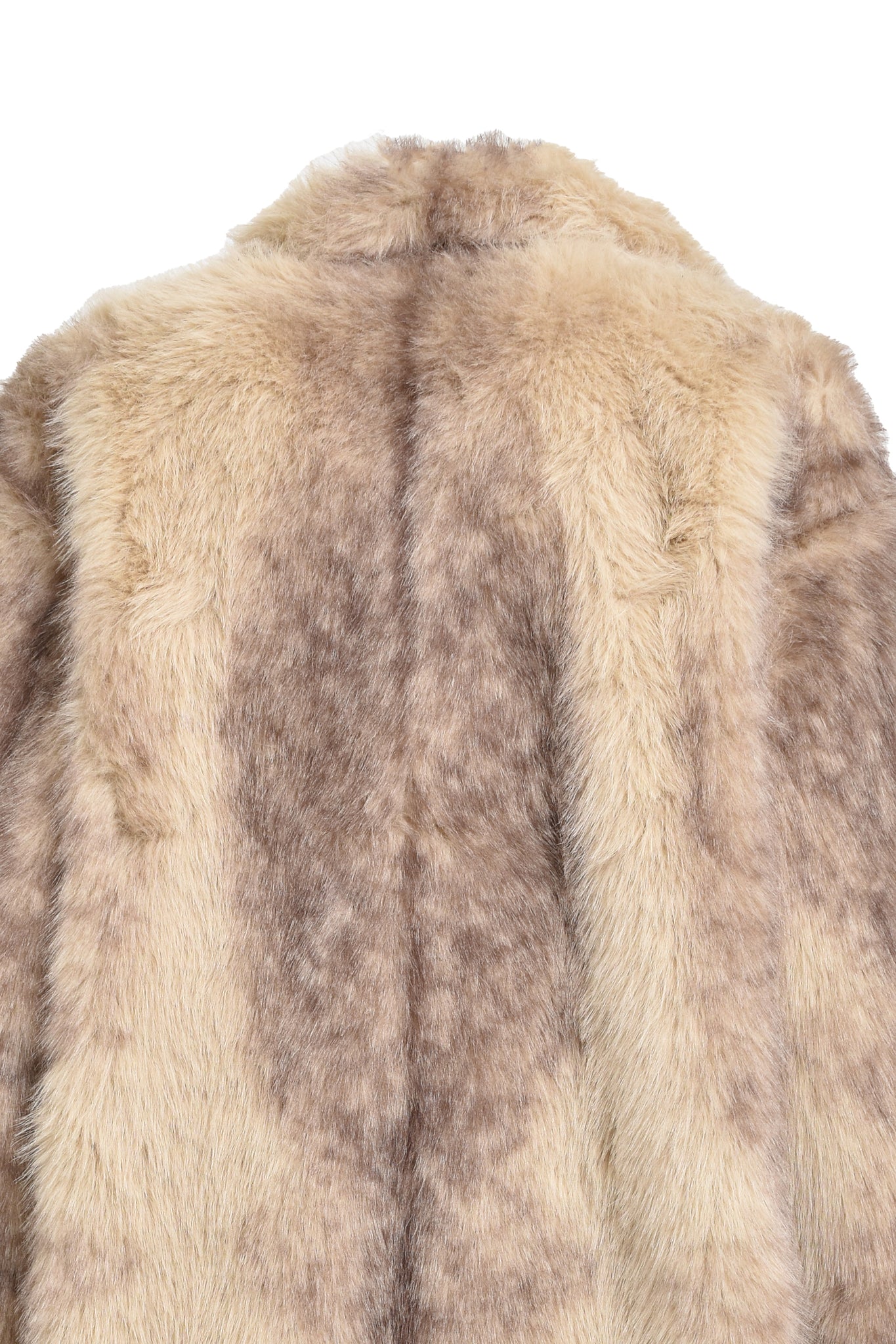 FAUX FUR COAT / BEIGE