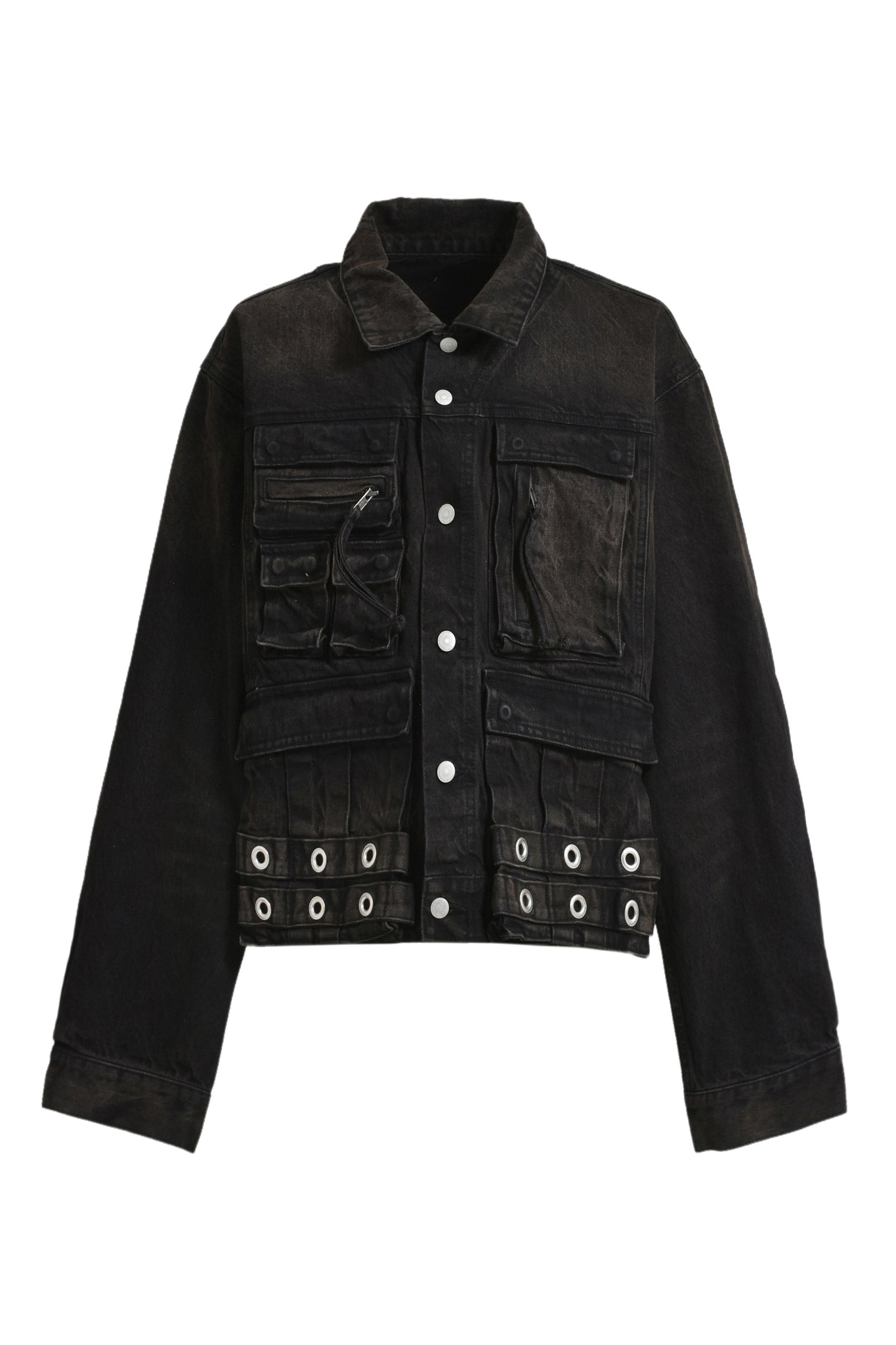 SUICIDE DENIM JACKET / BLACK