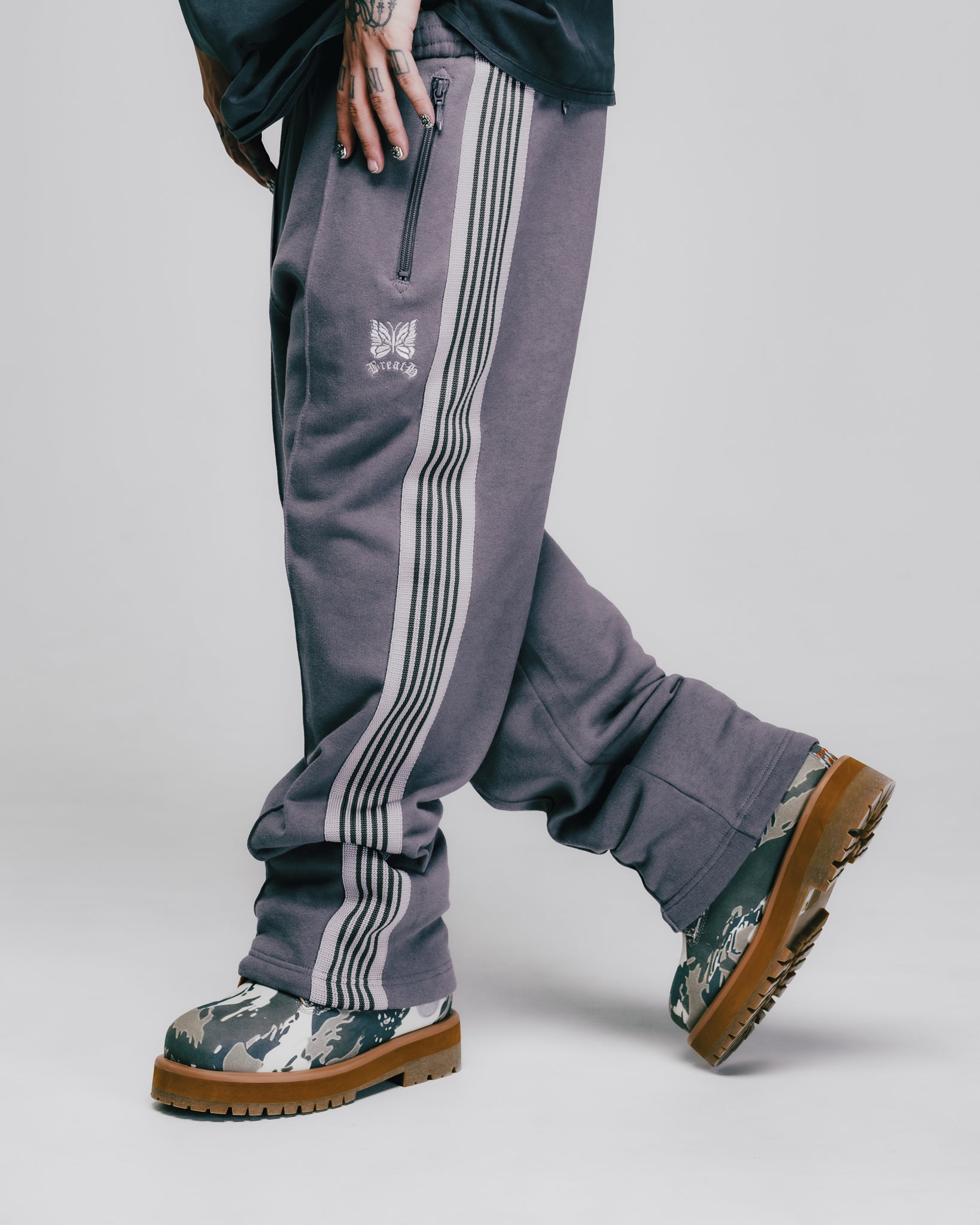 × Needles TRACK PANT - SWEAT / GREY