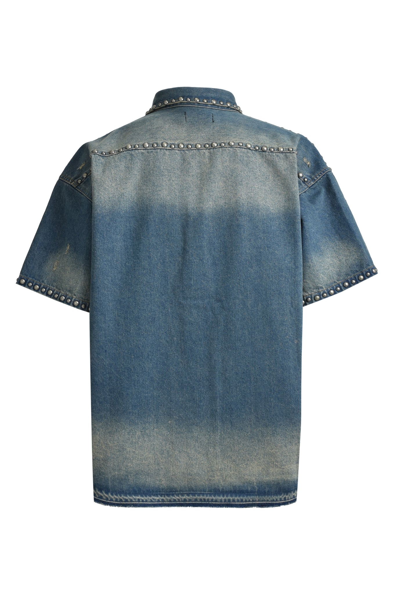 SUICIDE STUDS DENIM SHIRT / INDIGO