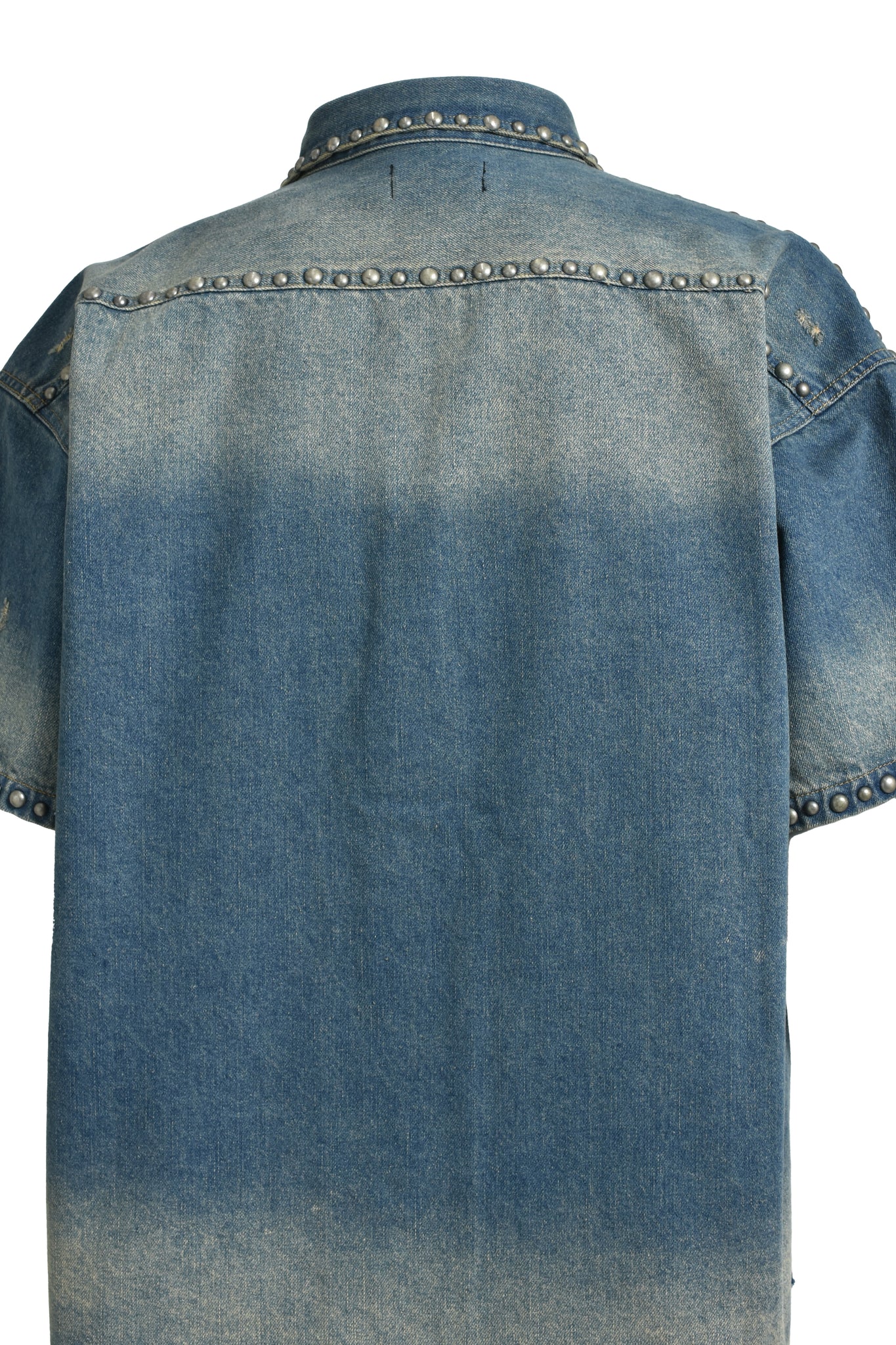 SUICIDE STUDS DENIM SHIRT / INDIGO