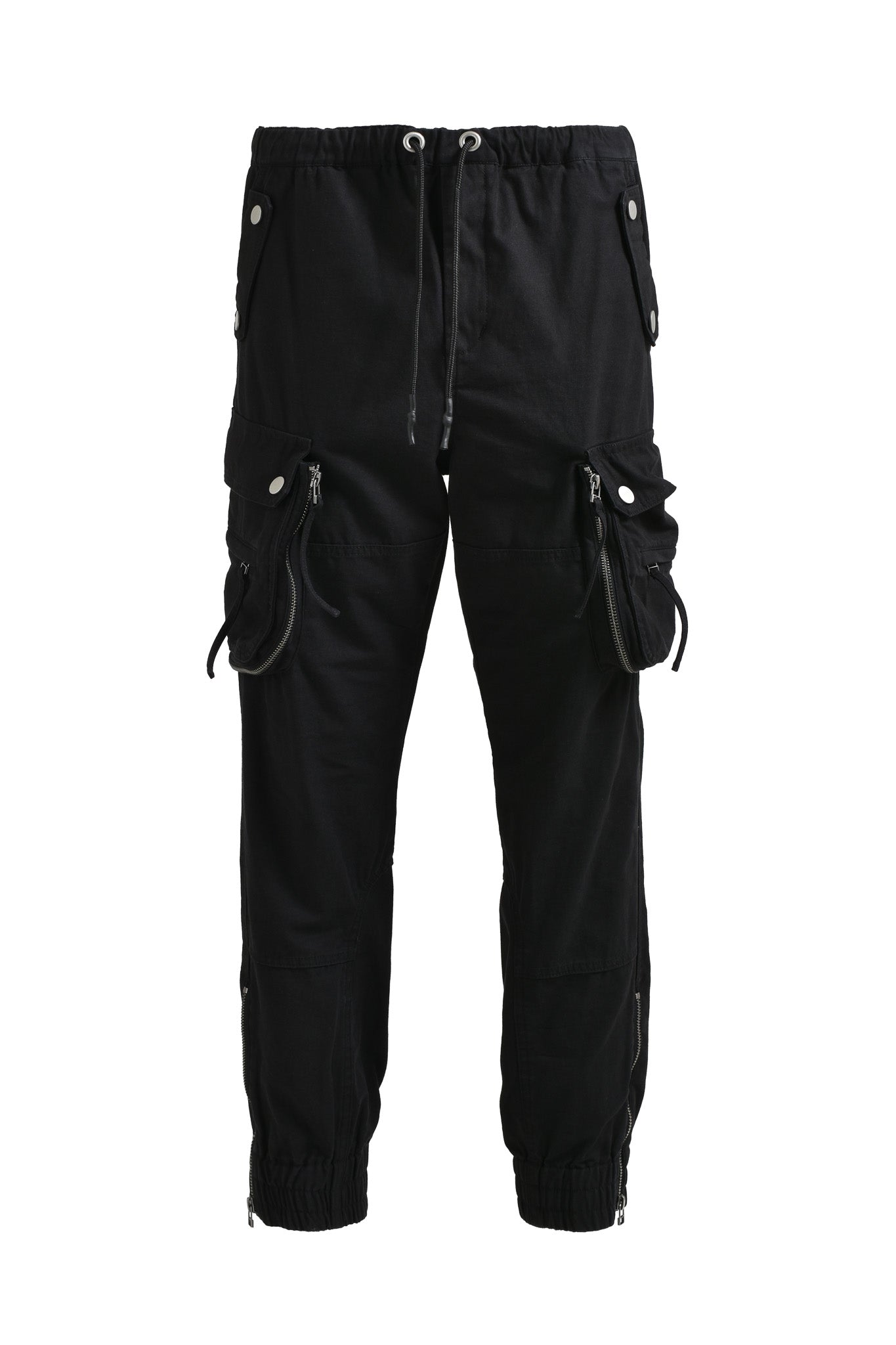 NEWRICH CARGO PANTS / COTTON BLACK