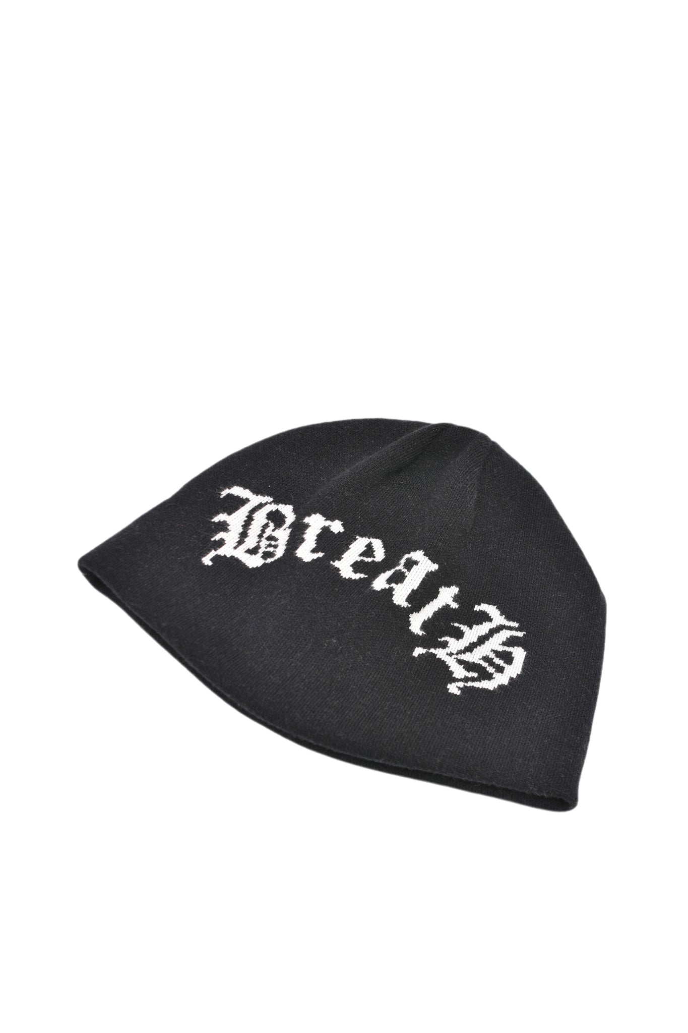 OLD ENGLISH LOGO BEANIE / BLACK