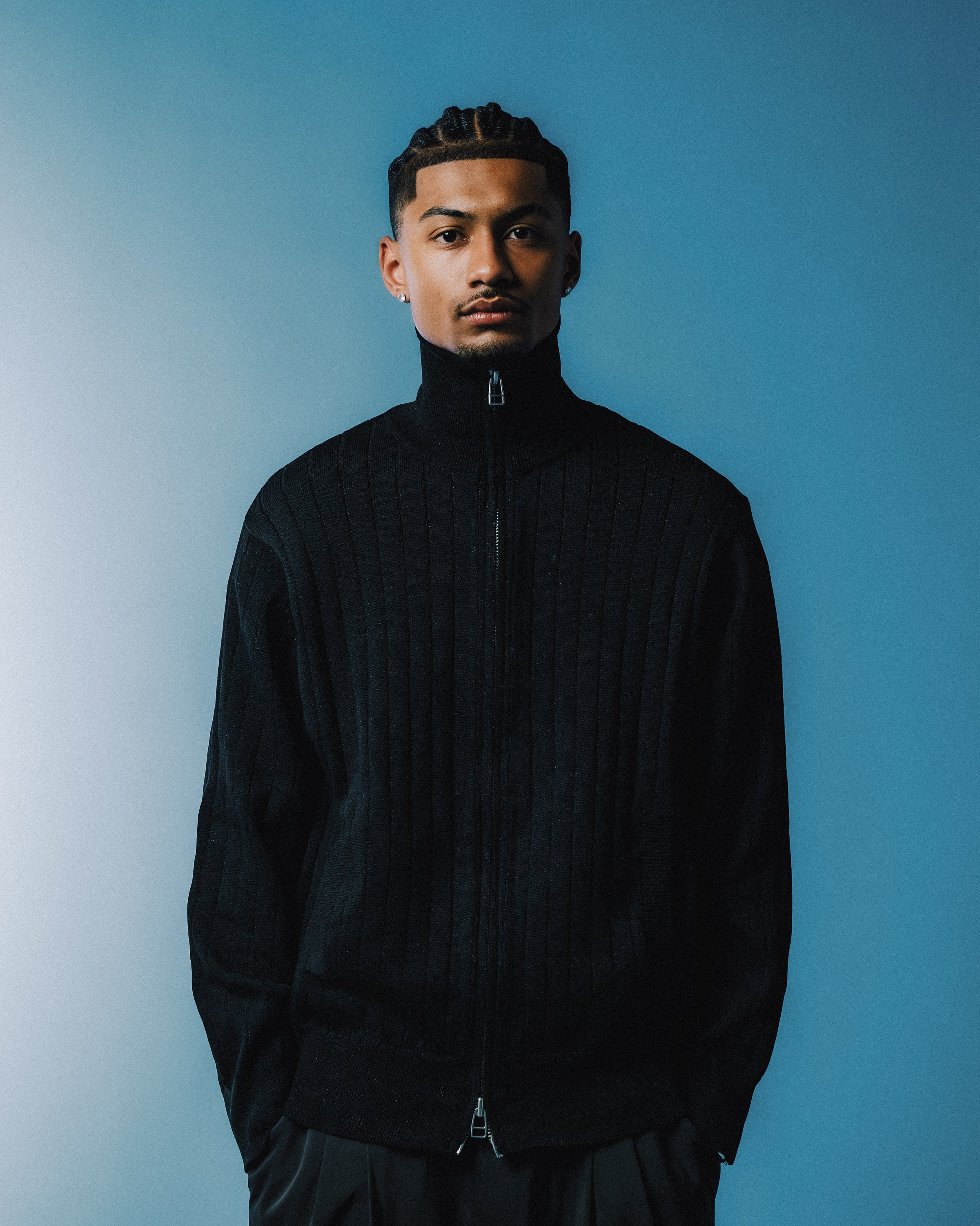 DRIVERS KNIT ZIP UP JACKET ｜BREATH ブレス - BAD HOPプロデュースの