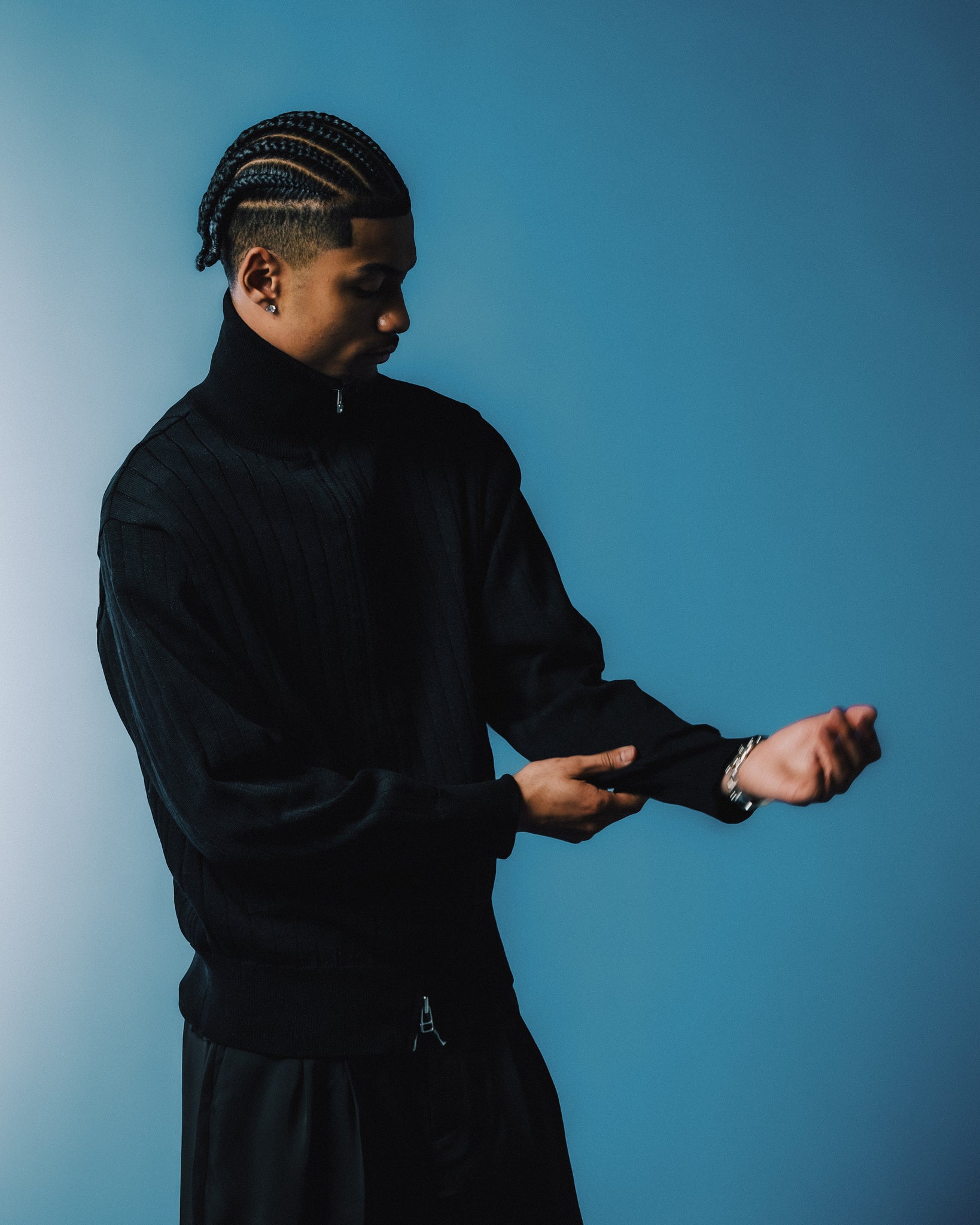 DRIVERS KNIT ZIP UP JACKET ｜BREATH ブレス - BAD HOPプロデュースの