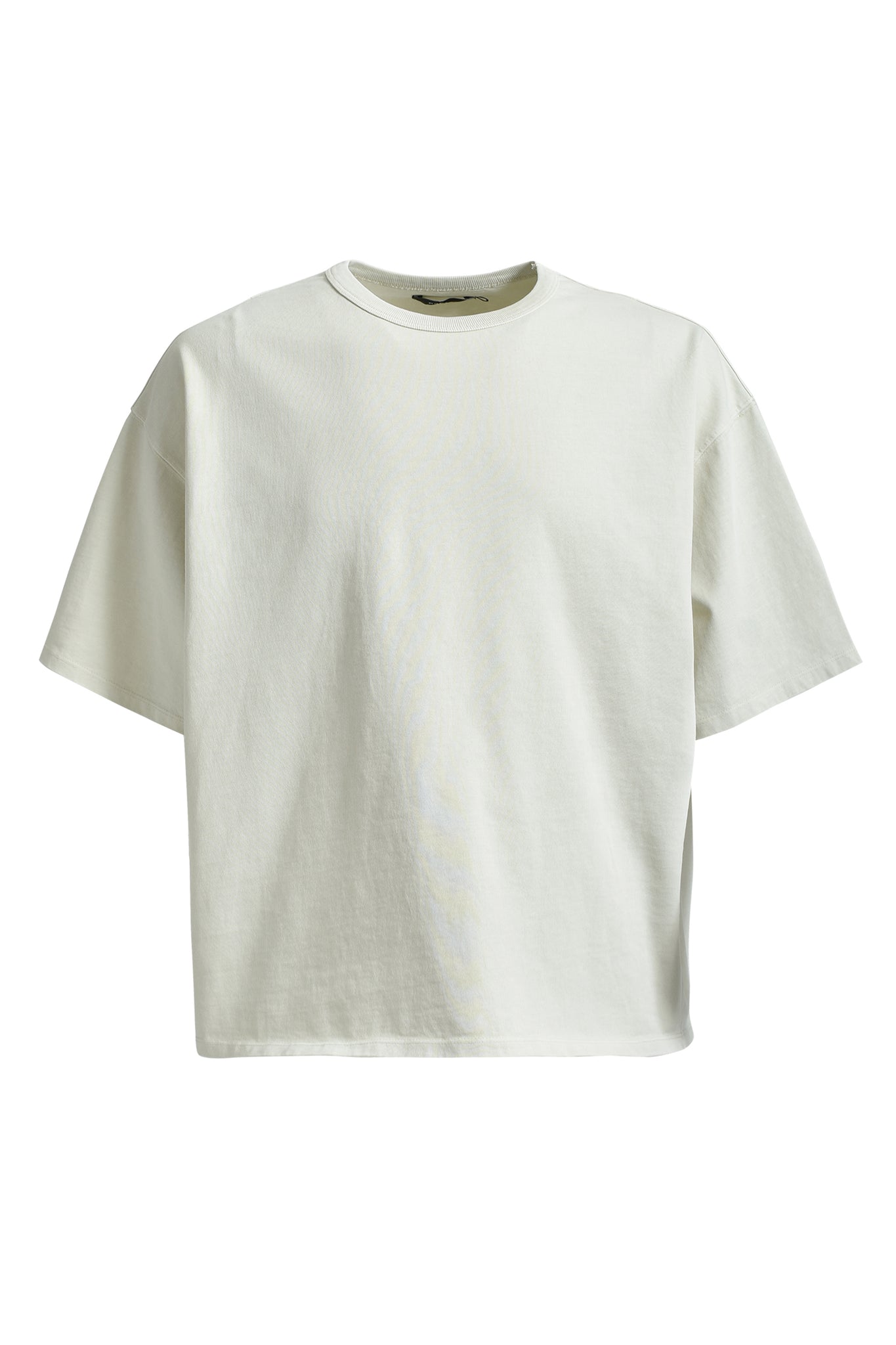 NEWRICH WIDE CROPPED TEE / CREAM