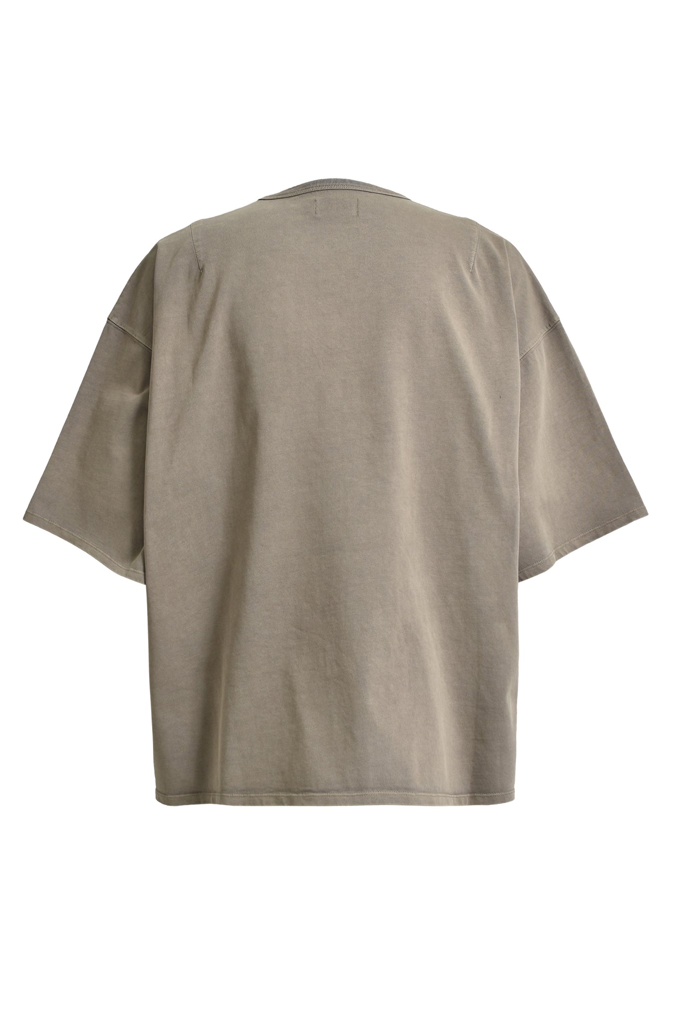 NEWRICH WIDE CROPPED TEE / DUST