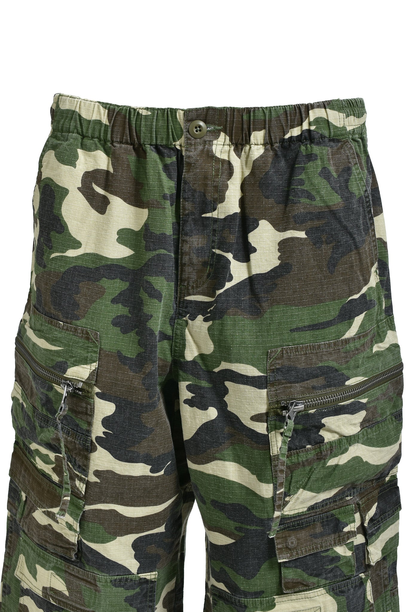 SUICIDE CAMO CARGO CROPPED / WOODLAND CAMO – BREATH - サイズ