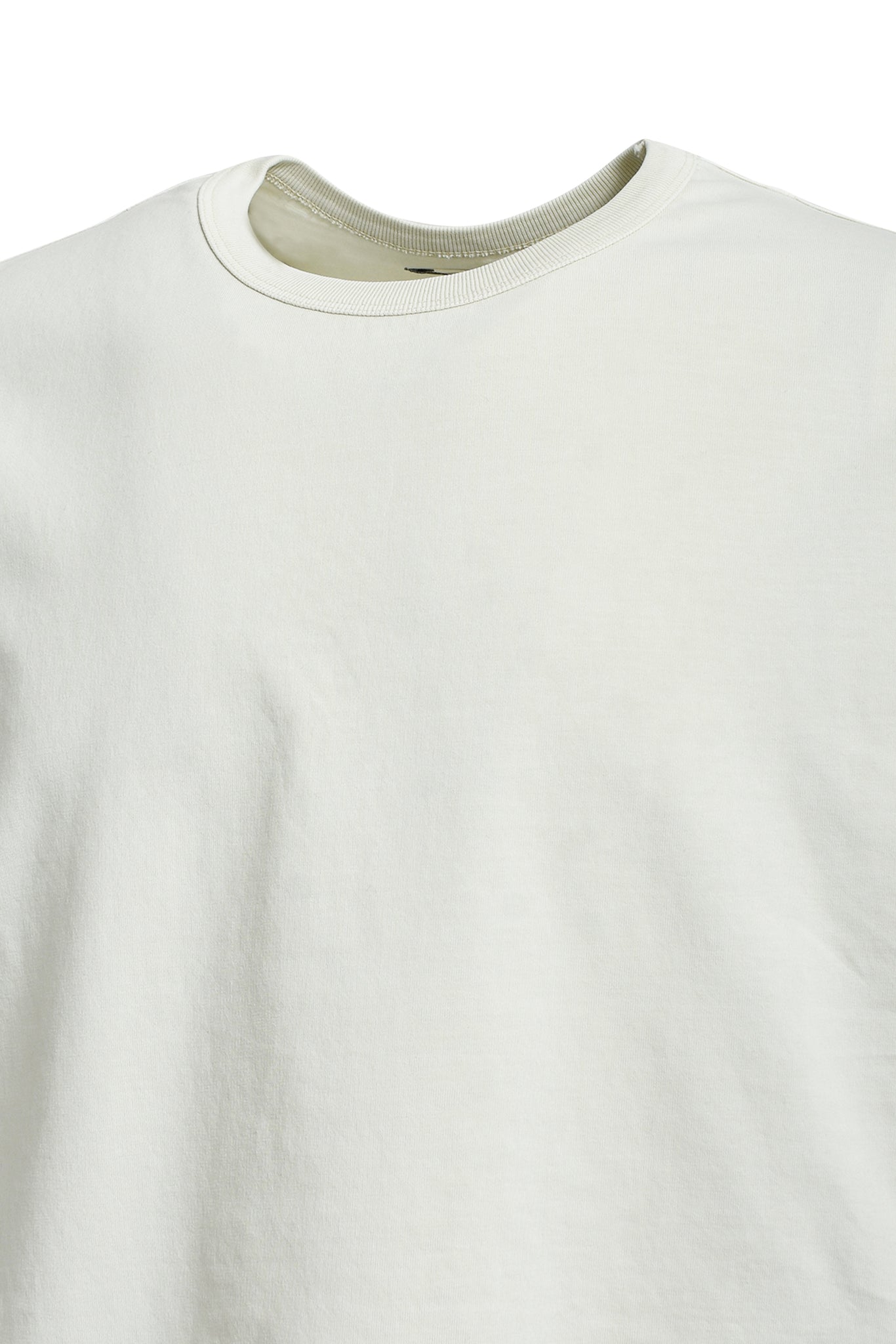 NEWRICH SLIM CROPPED TEE / WHITE