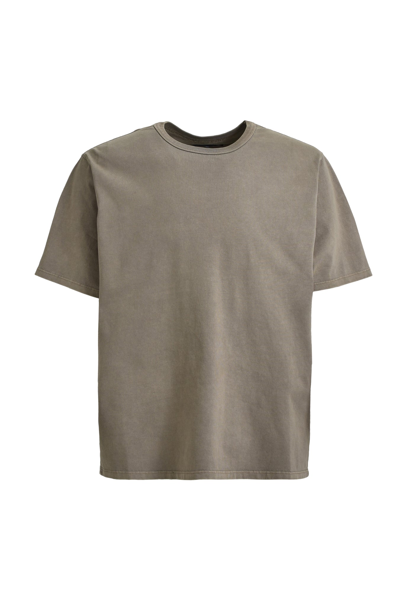 NEWRICH SLIM CROPPED TEE / DUST