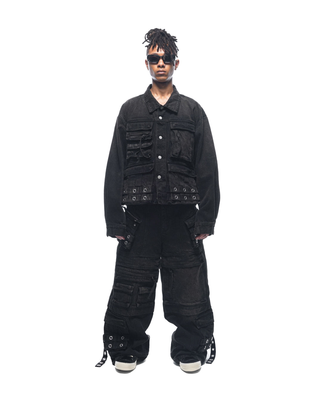 SUICIDE DENIM PANTS / BLACK