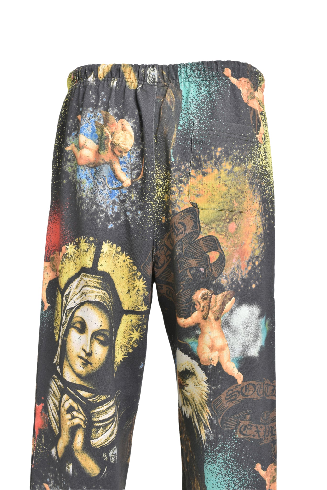 MARIA ALL OVER SWEAT PANTS / CHARCOAL