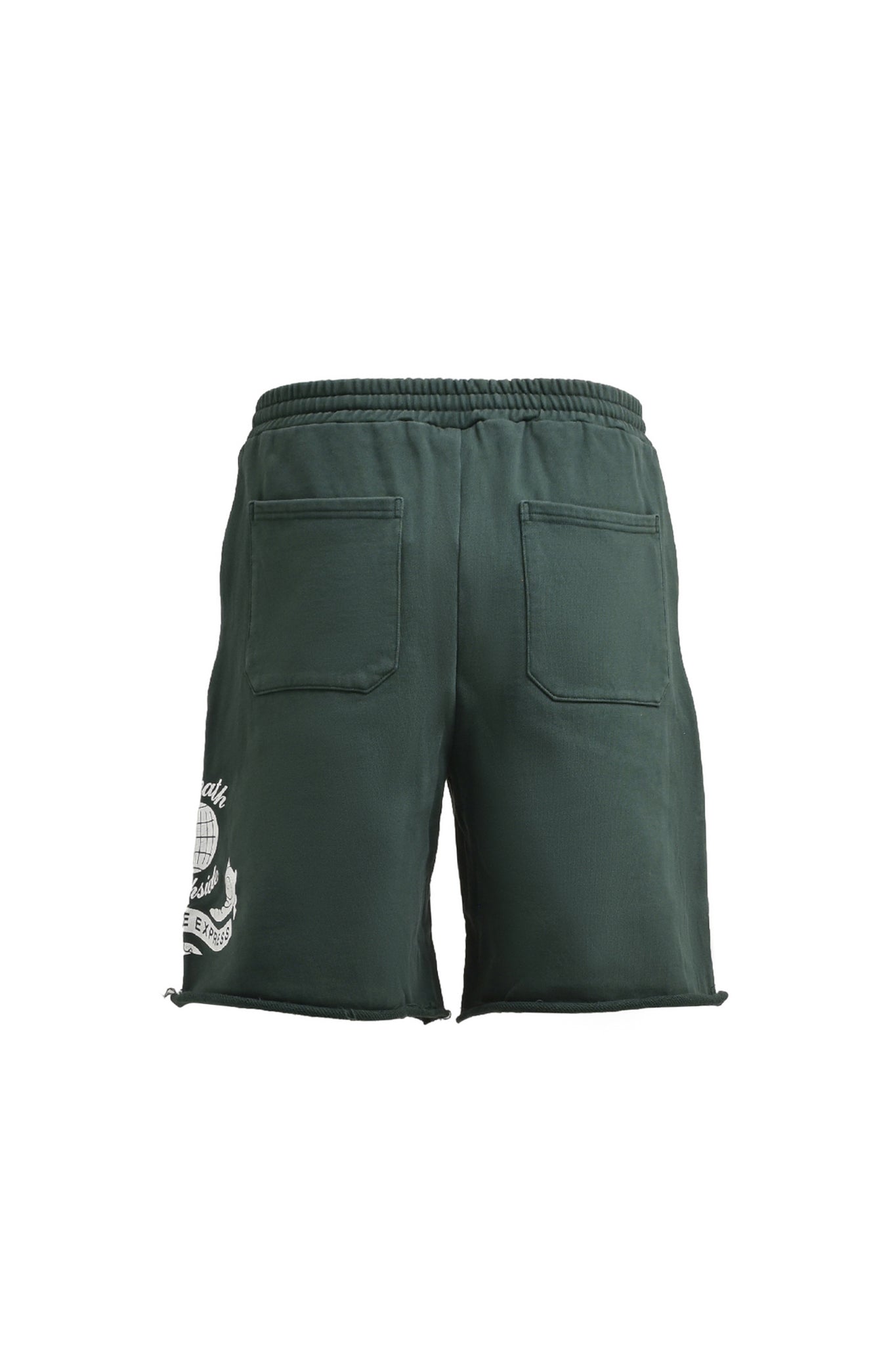 S.S.E LOGO SWEAT SHORTS / FOREST