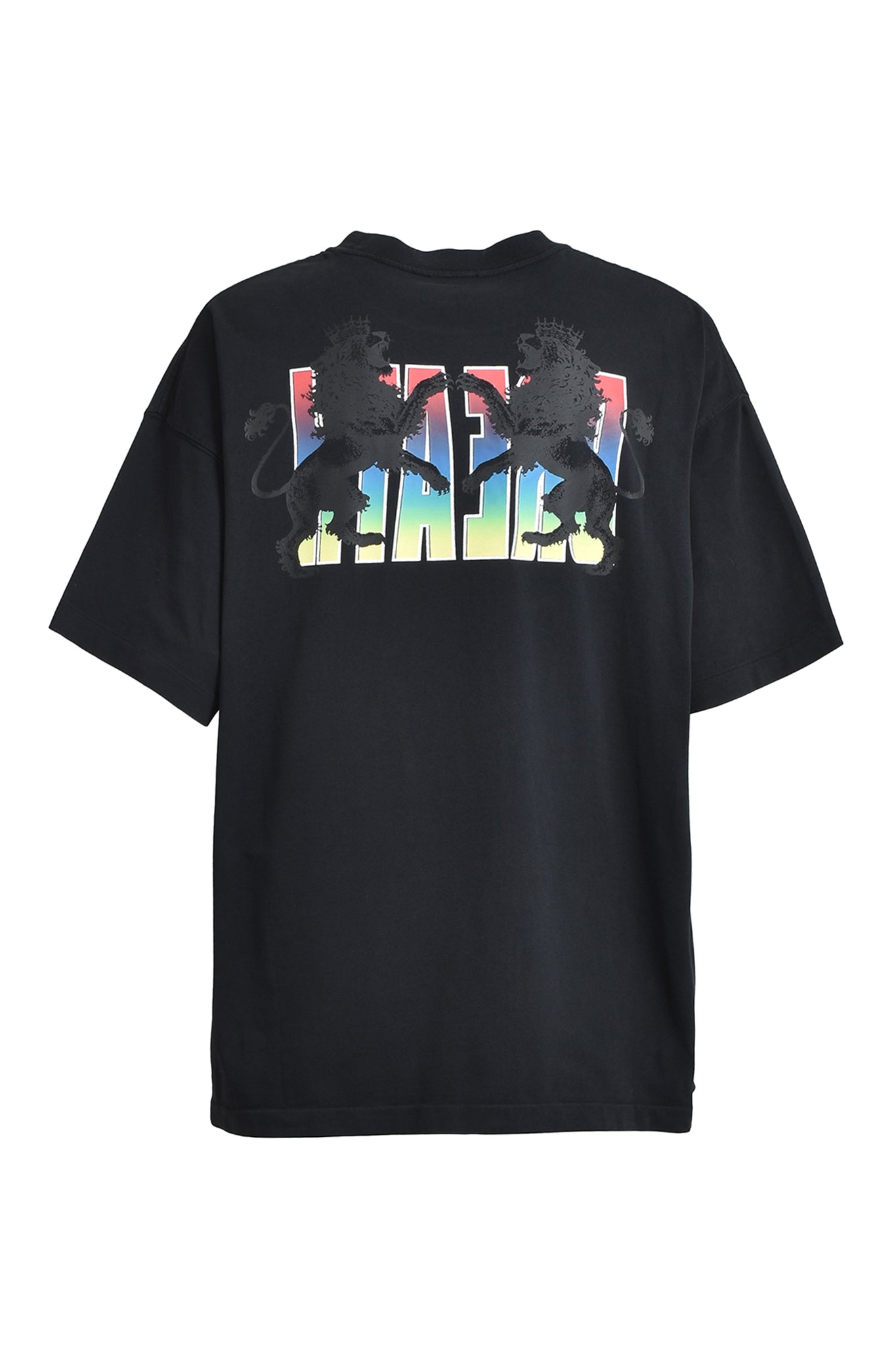 IRON LION LOGO TEE / BLACK