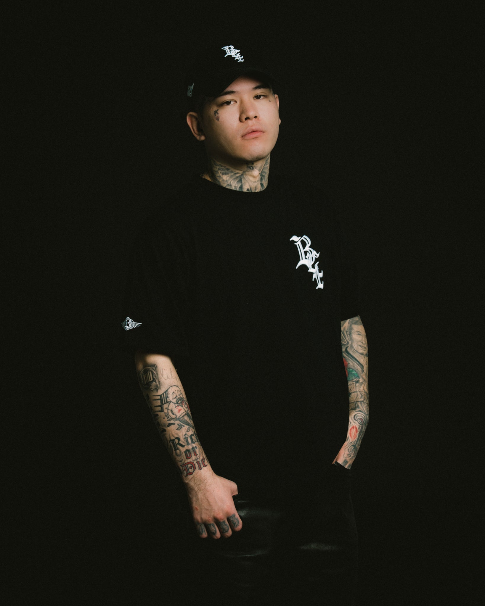 BRT LOGO TEE / BLACK