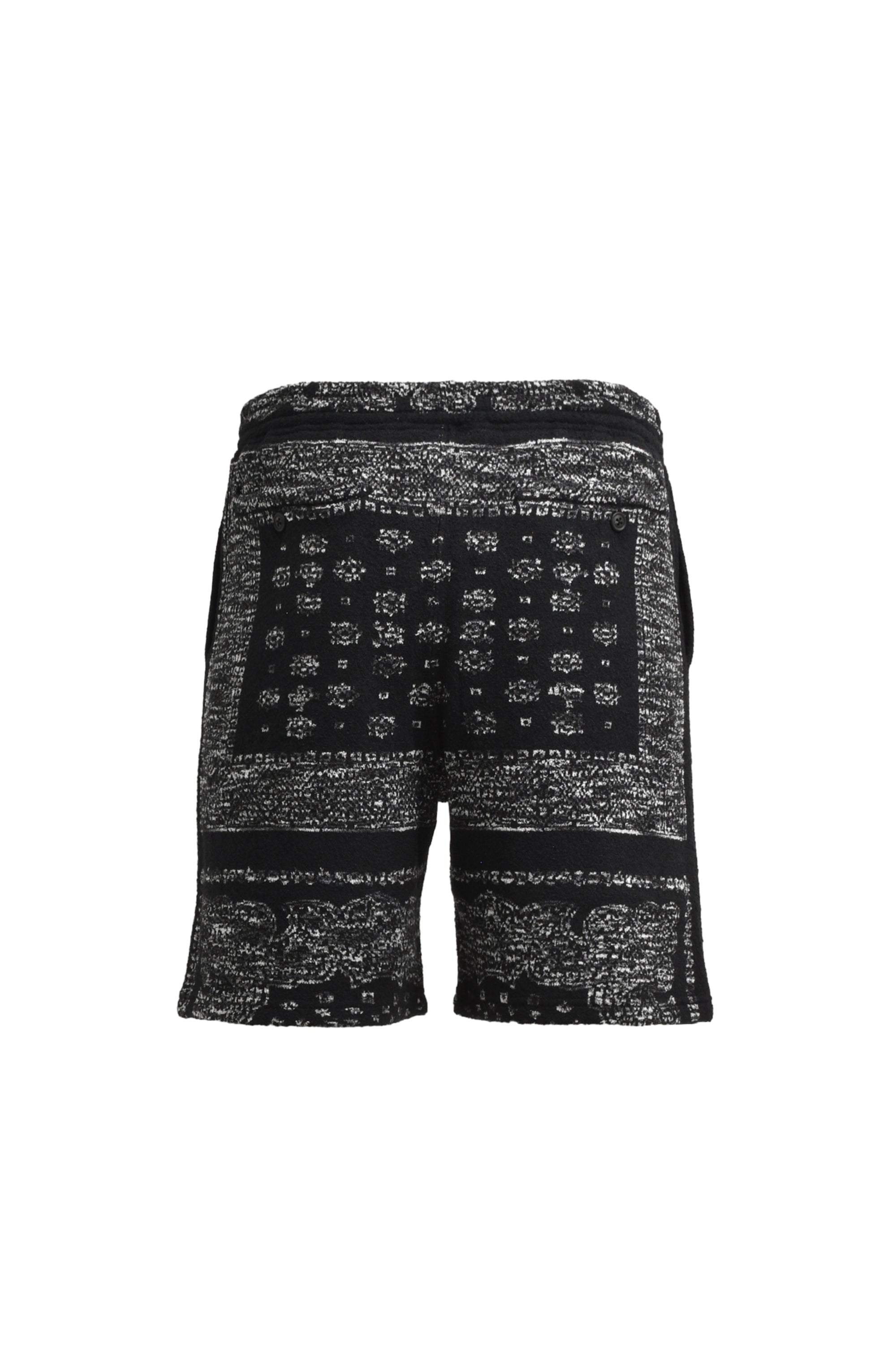 トップス BREATH ZIP HOODIE / BR PAISLEY SHORTS BR PAISLEY SHORTS / BLACK – BREATH - サイズ ウエスト 股上 股下 腿