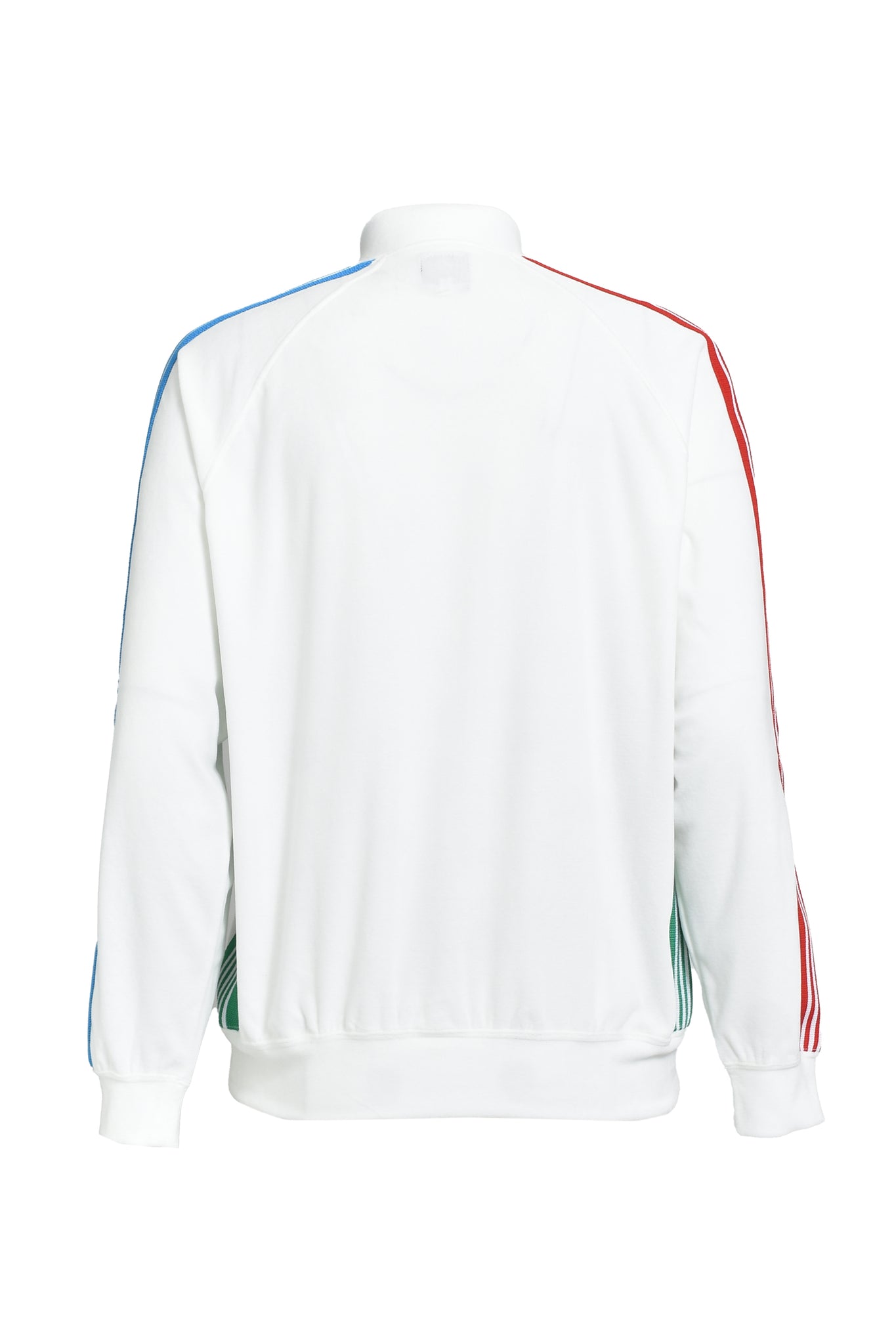 × Needles RIB COLLAR TRACK JACKET - C/PE VELOUR / WHITE