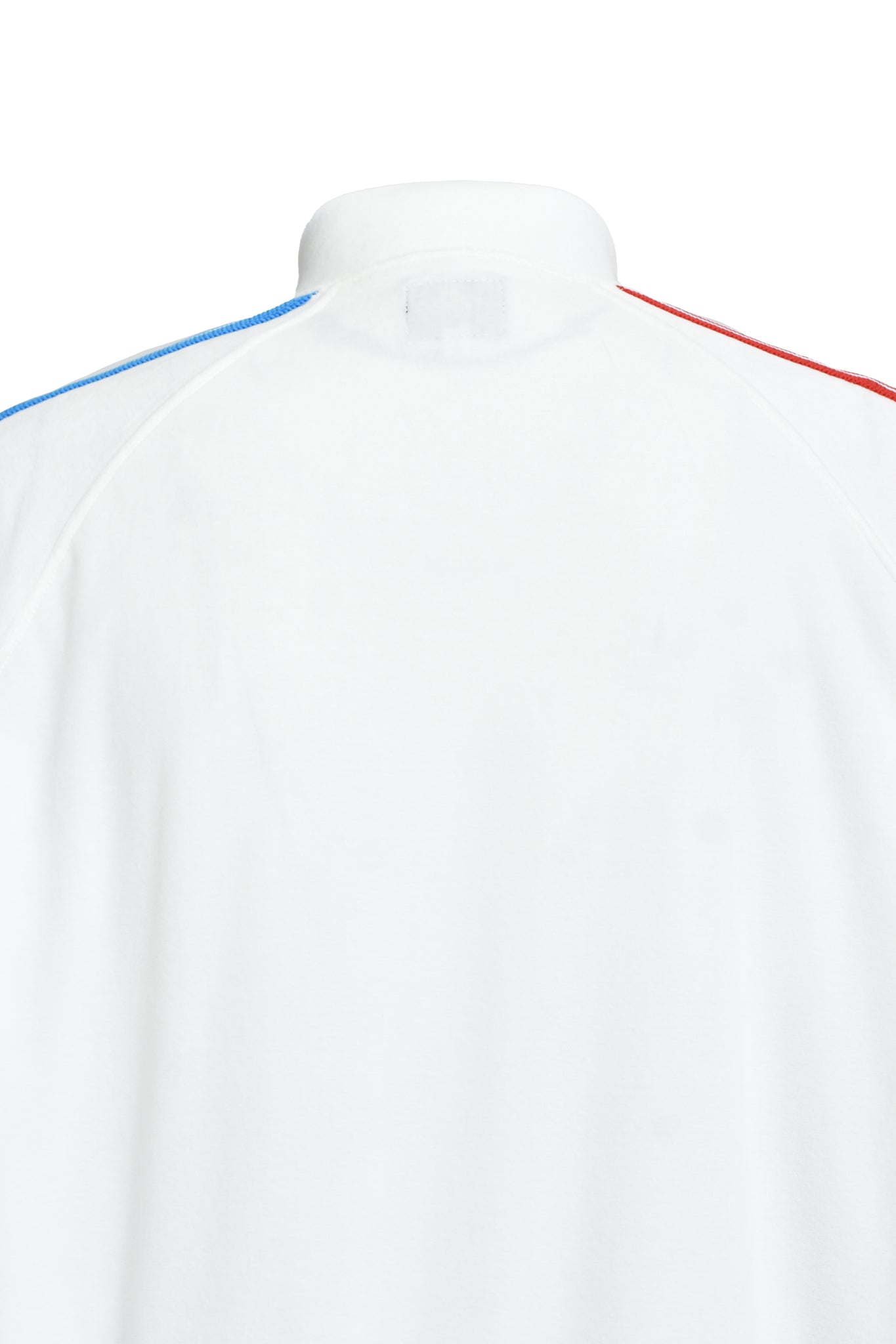 × Needles RIB COLLAR TRACK JACKET - C/PE VELOUR / WHITE