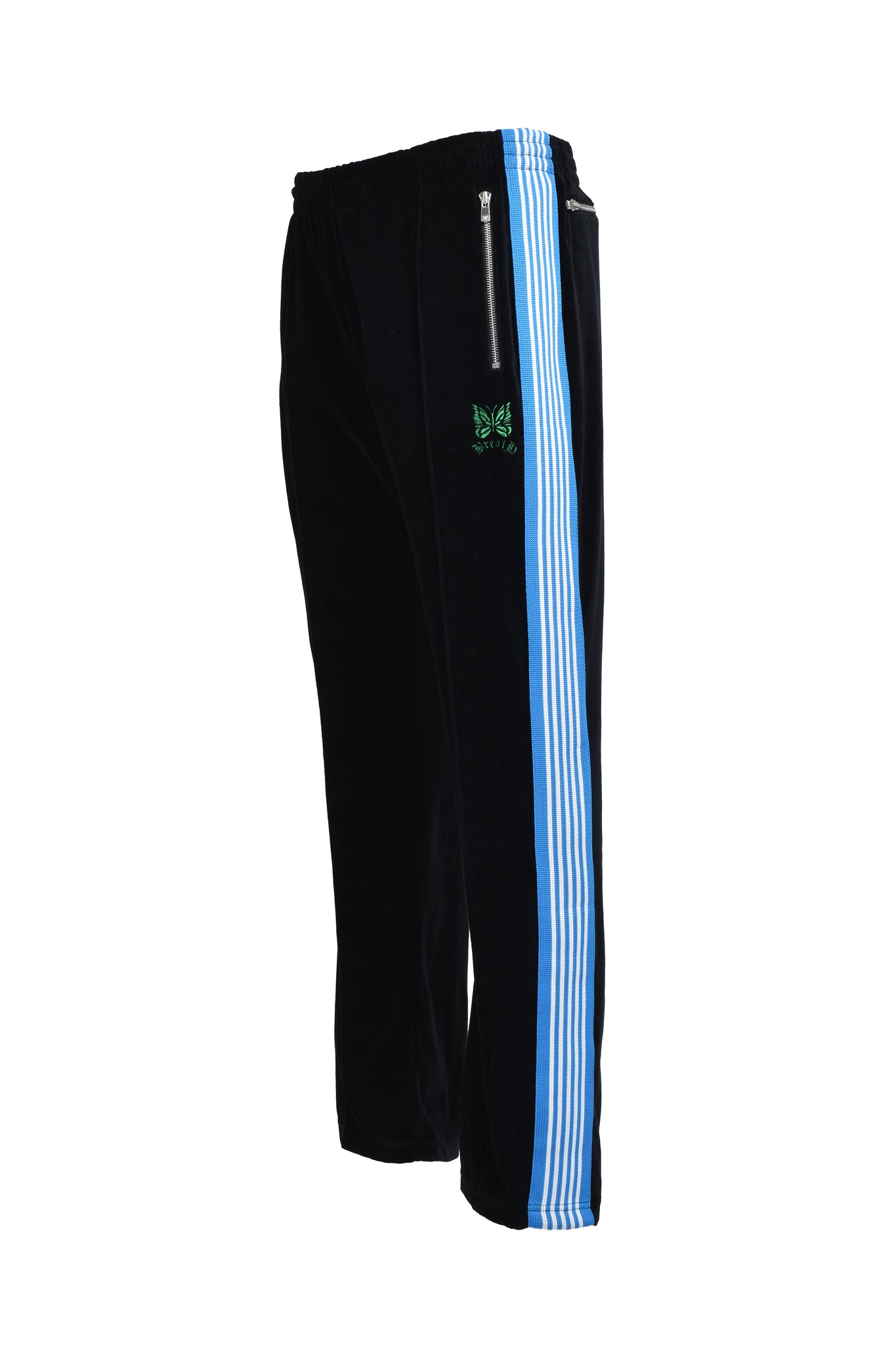 × Needles NARROW TRACK PANT - C/PE VELOUR / BLACK