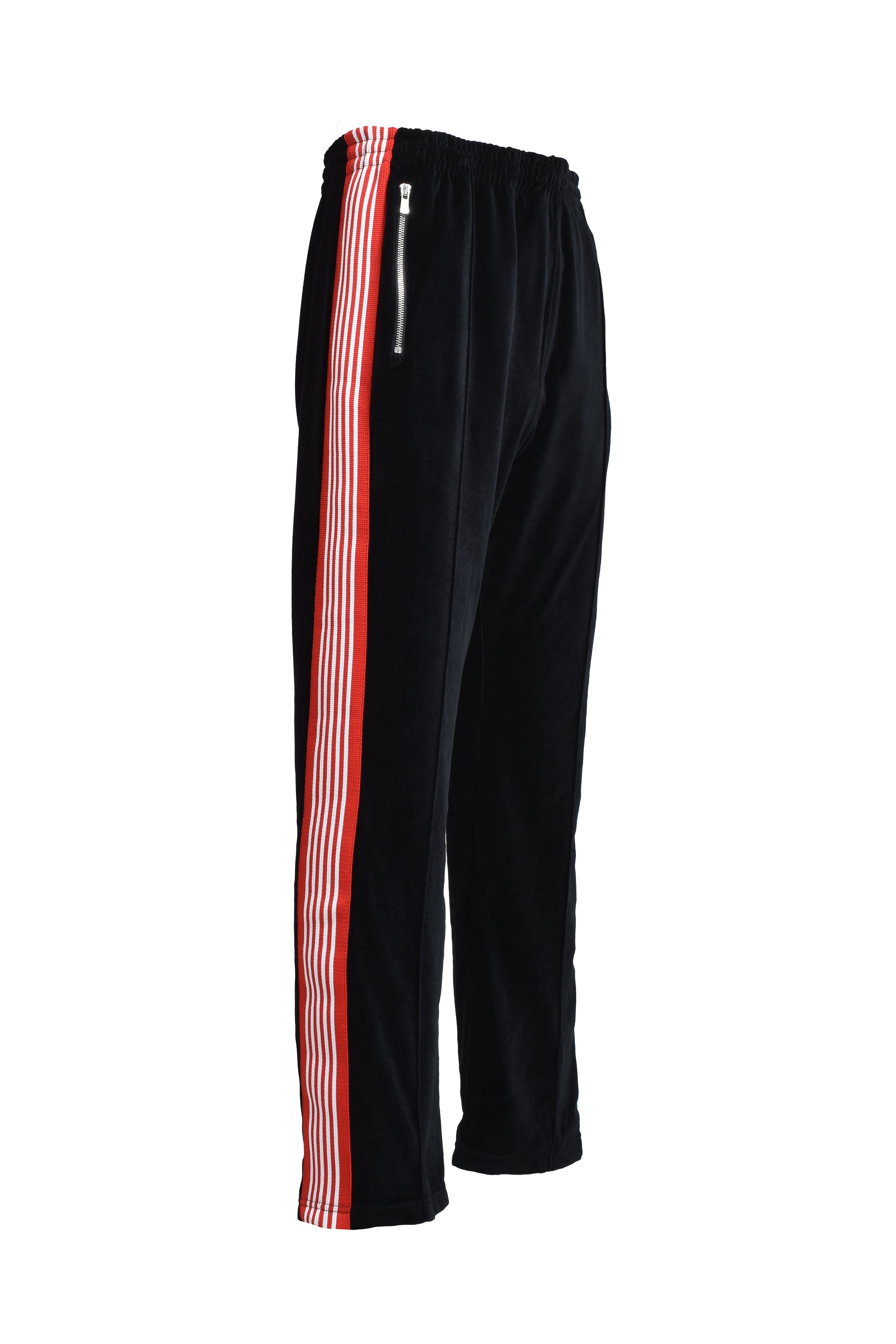 Needles NARROW TRACK PANT - C/PE VELOUR / BLACK – BREATH