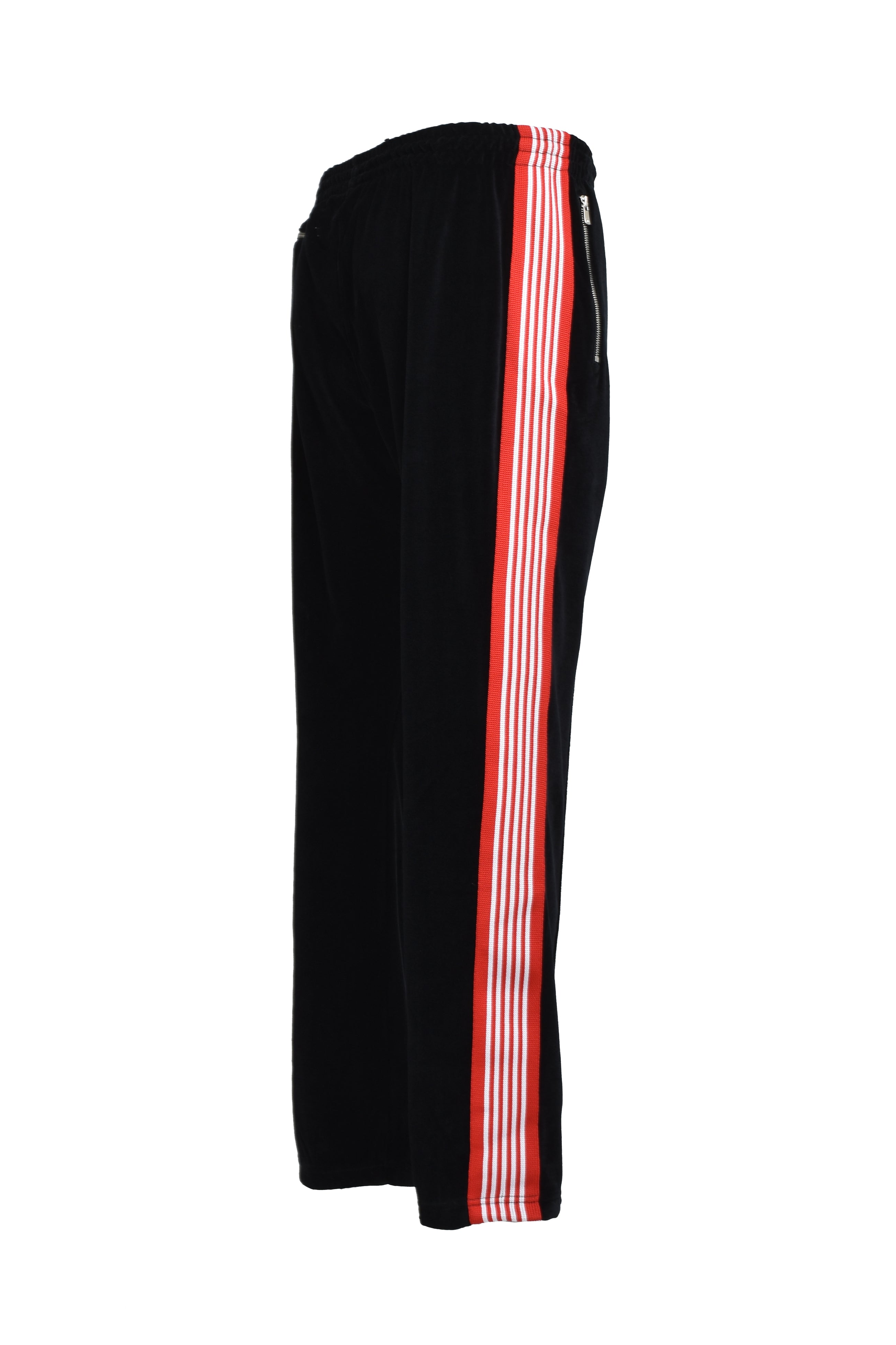 BREATH × Needles NARROW TRACK PANT Needles NARROW TRACK PANT - C/PE VELOUR / BLACK – BREATH - サイズ