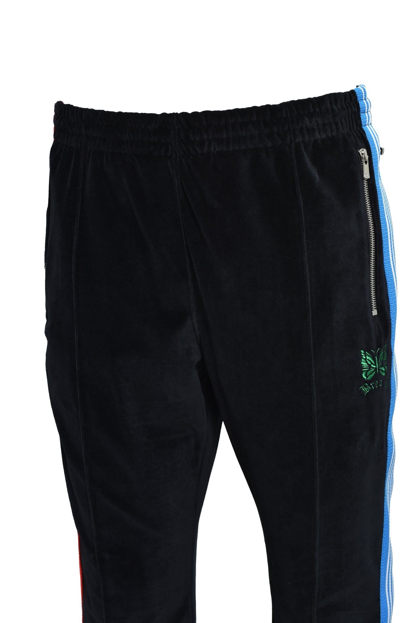 × Needles NARROW TRACK PANT - C/PE VELOUR / BLACK