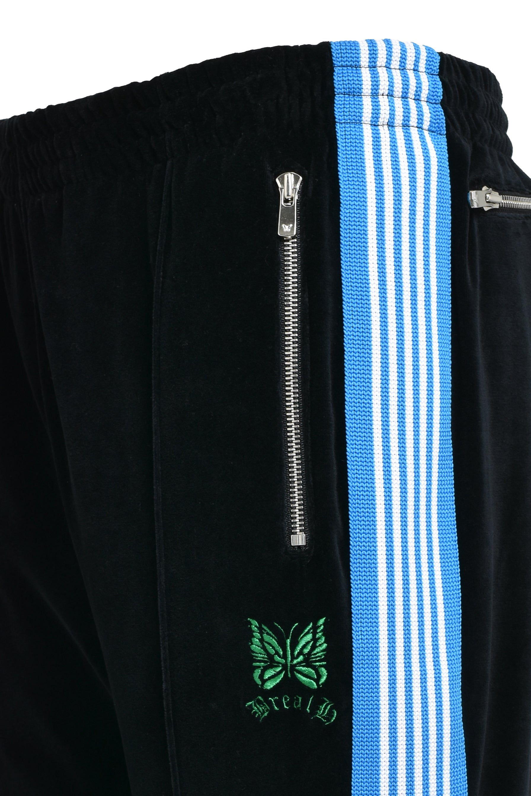 Needles NARROW TRACK PANT - C/PE VELOUR / BLACK – BREATH - サイズ