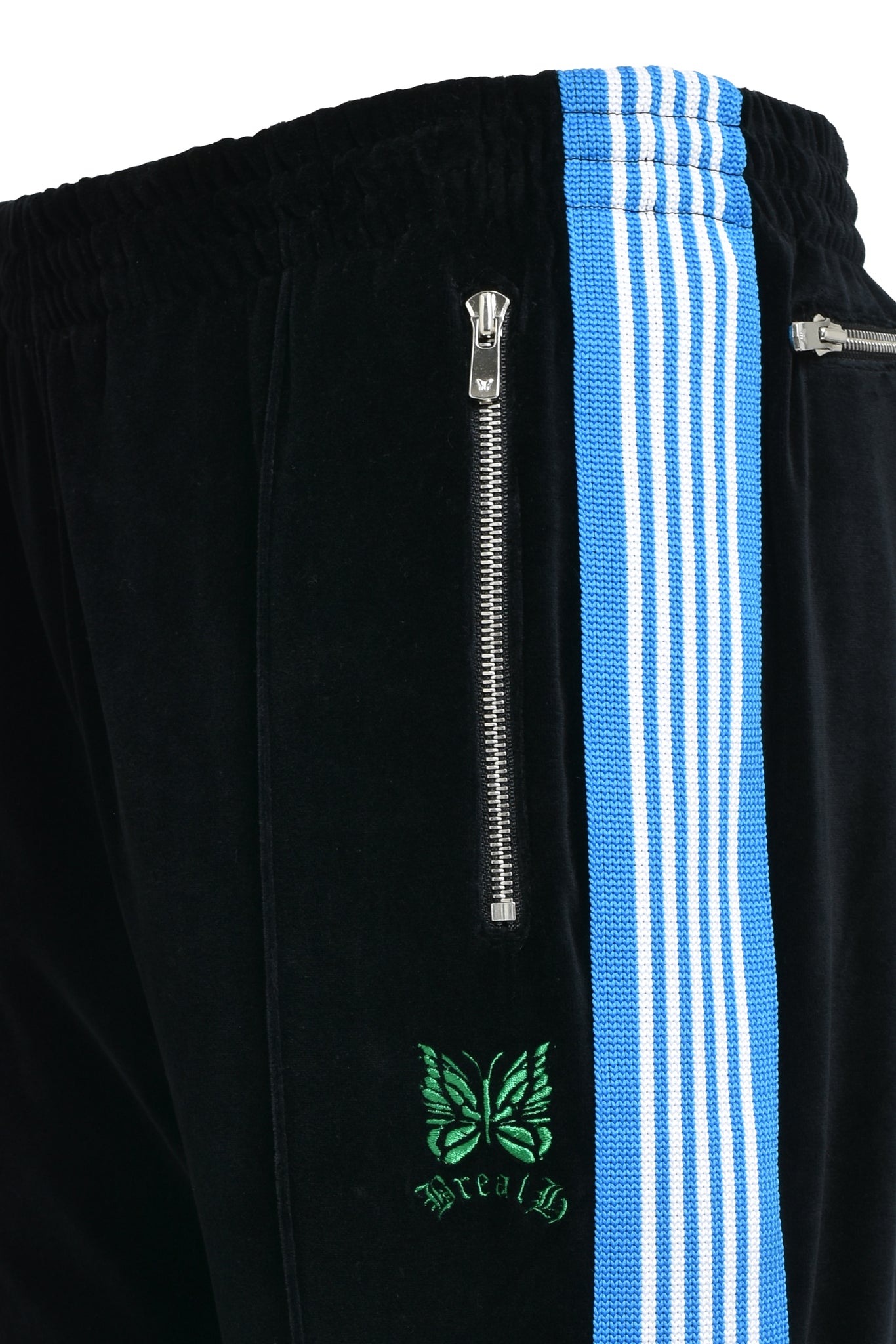 × Needles NARROW TRACK PANT - C/PE VELOUR / BLACK