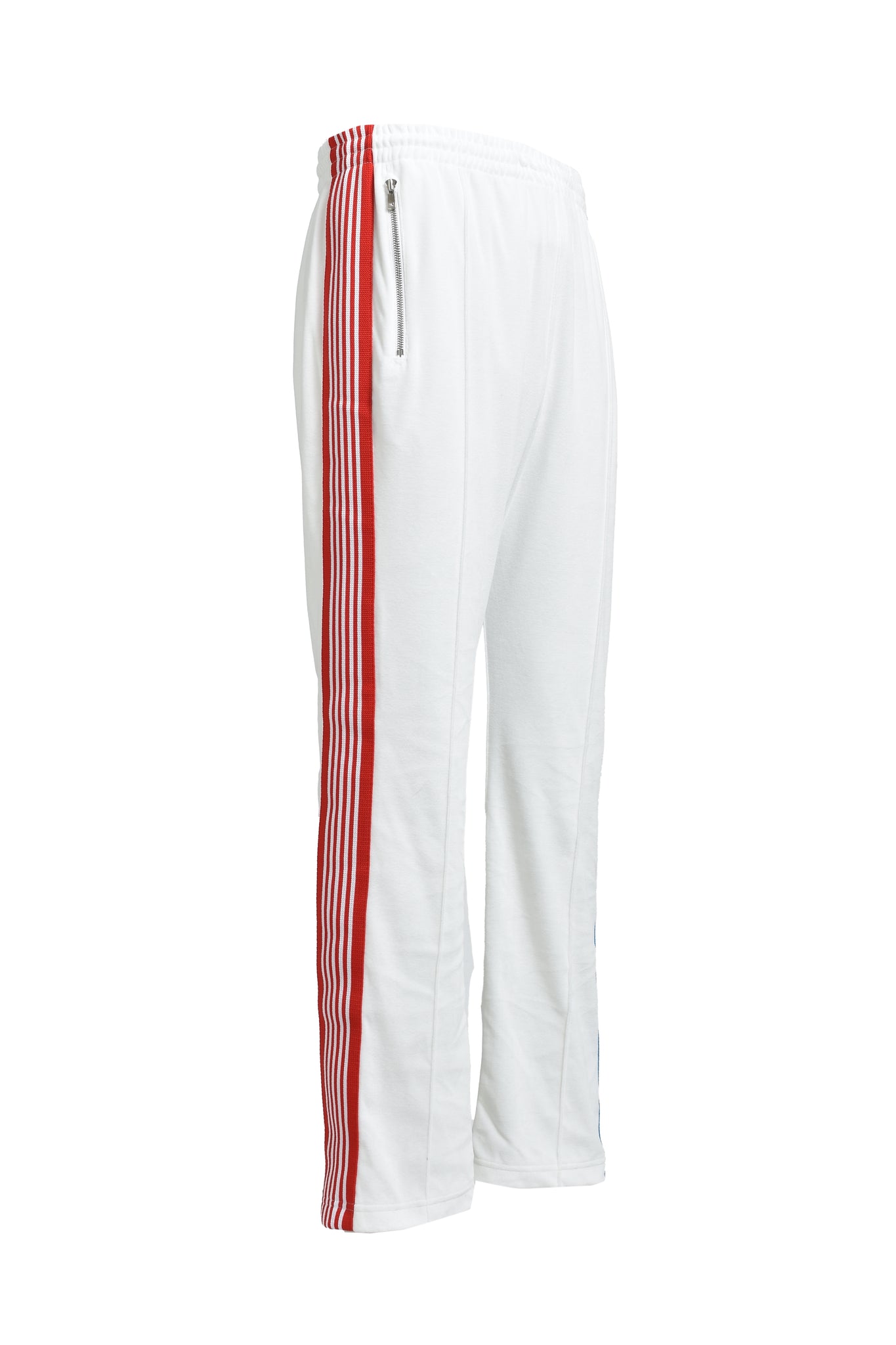 × Needles NARROW TRACK PANT - C/PE VELOUR / WHITE