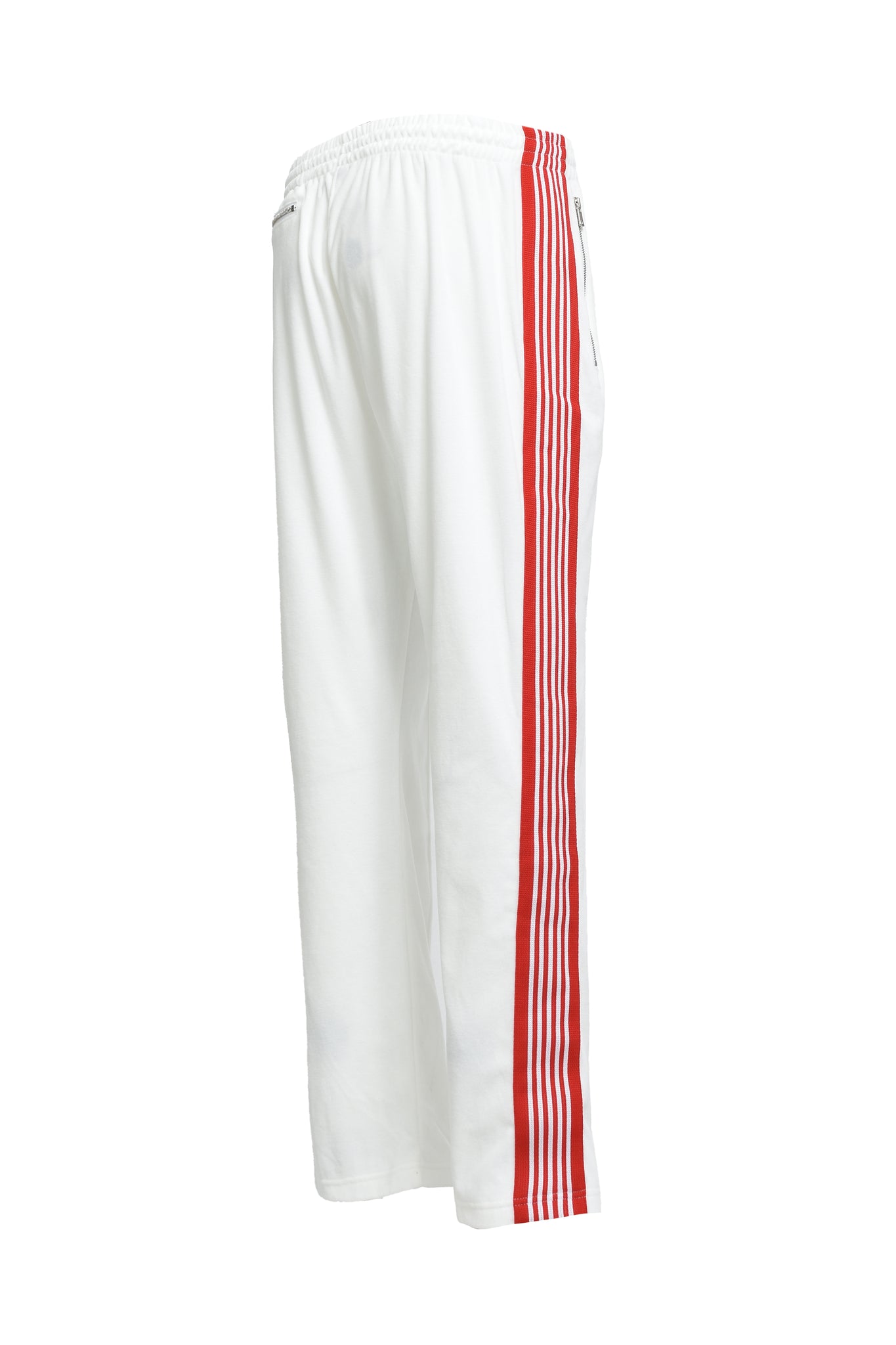 × Needles NARROW TRACK PANT - C/PE VELOUR / WHITE